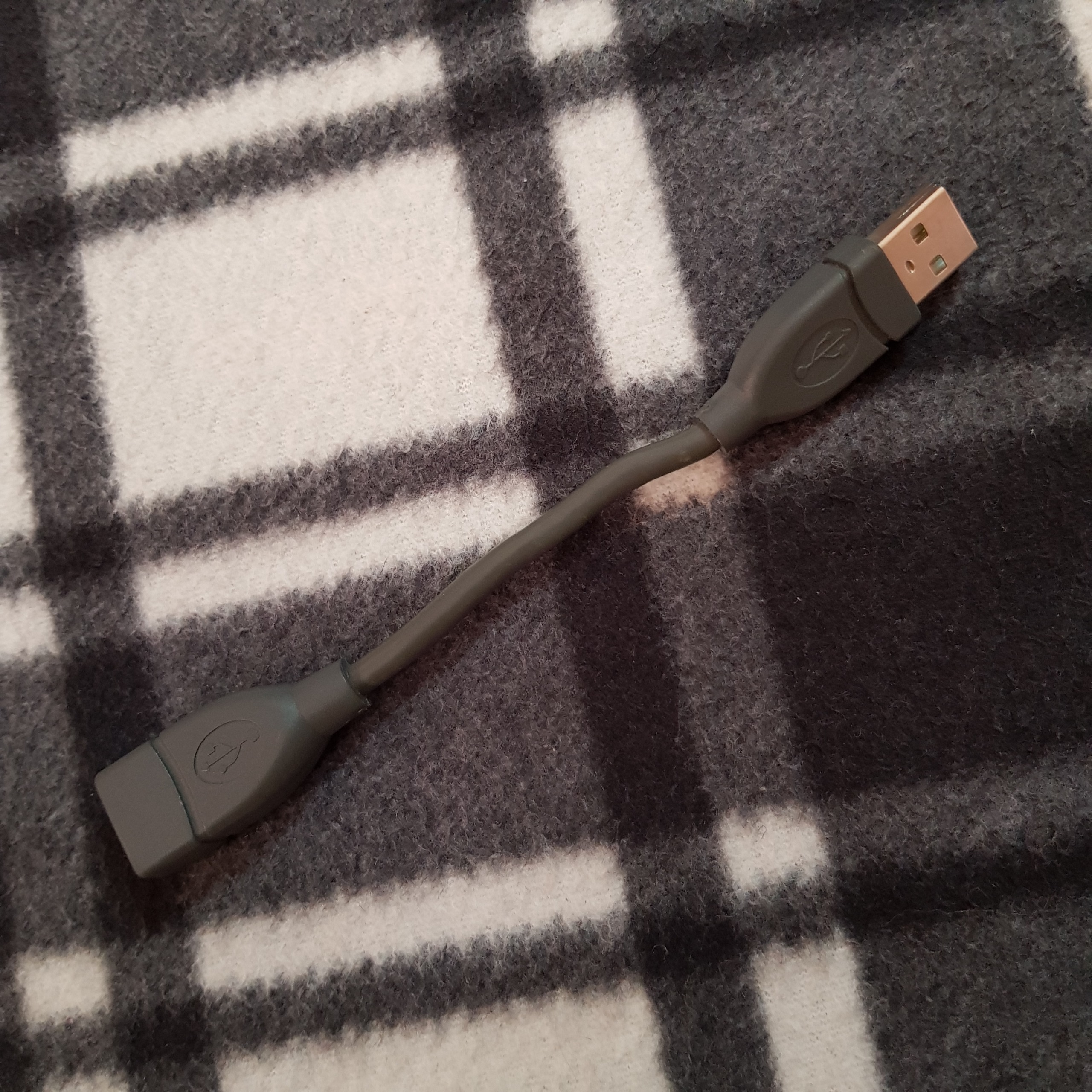 تبدیل 2 سر USB (نری به مادگی)