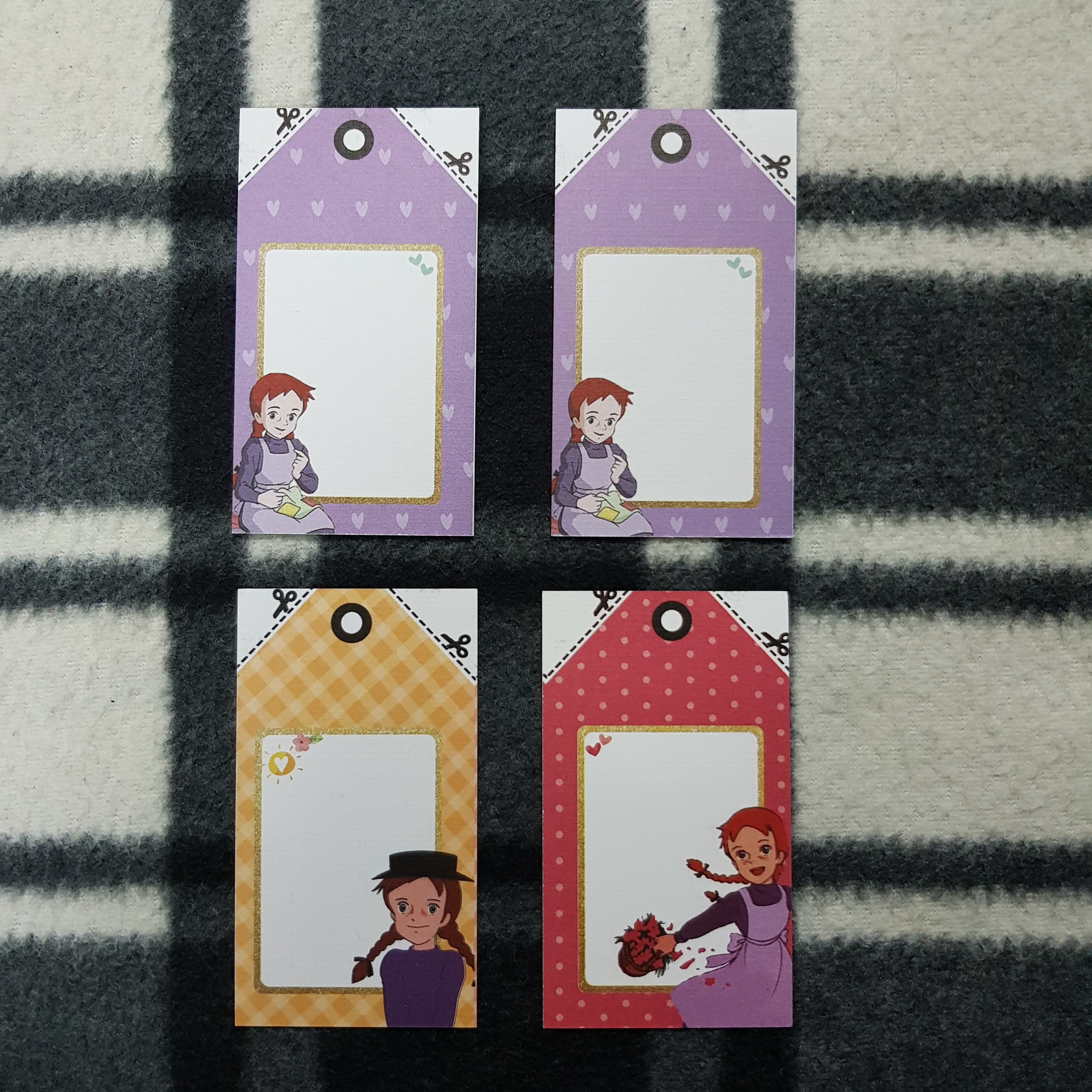 گیفت تگ (4 عدد) - برند رنگی رنگی