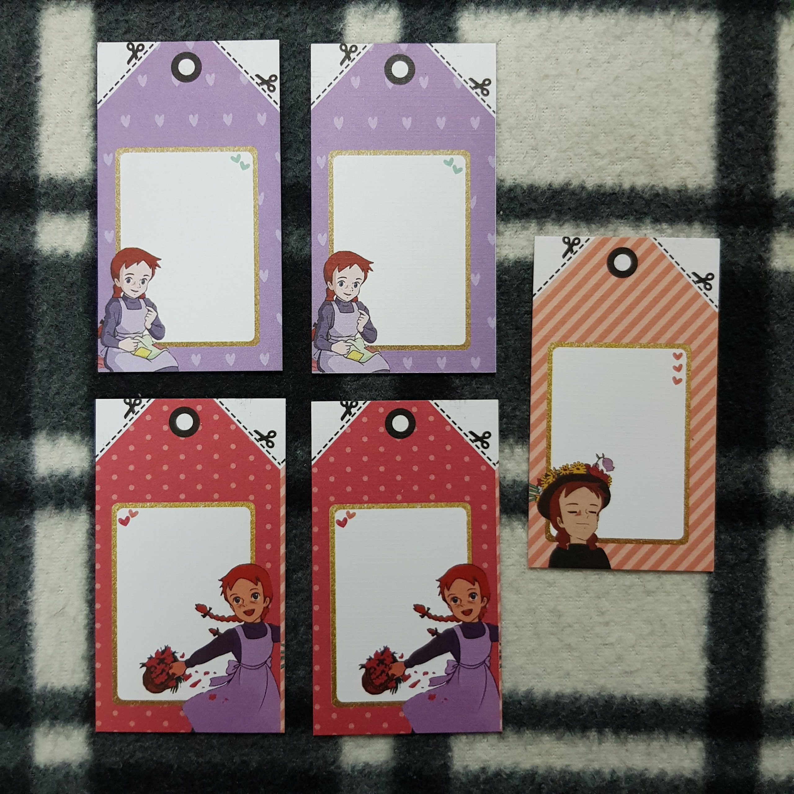 گیفت تگ (5 عدد) - برند رنگی رنگی