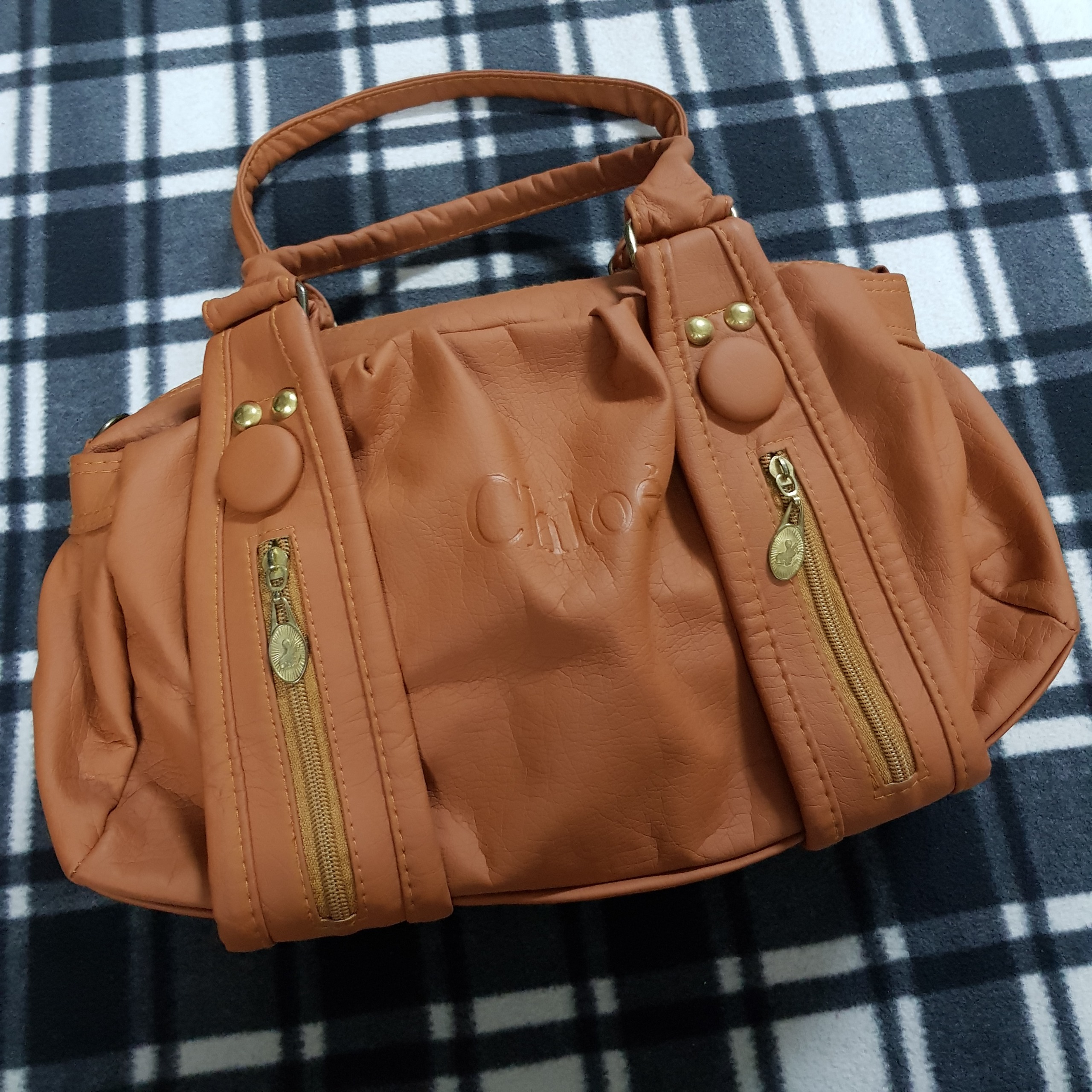 کیف دستی (رنگ عسلی)