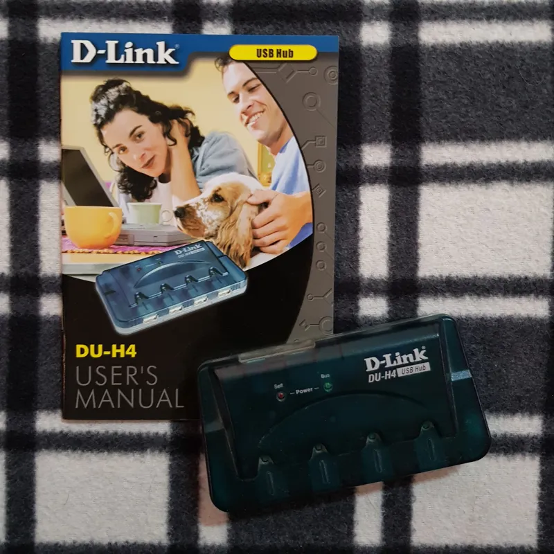 USB هاب D-Link مدل DU-H4