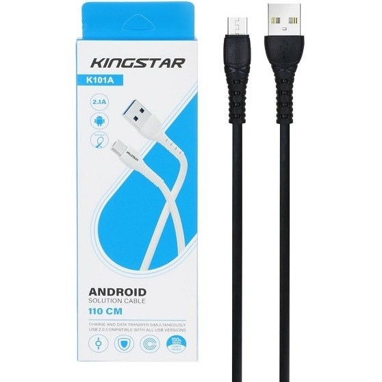 کابل تبدیل USB به MicroUSB کینگ استار مدل K101 A