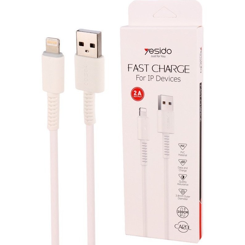 کابل شارژر آیفون Yesido مدل CA120L