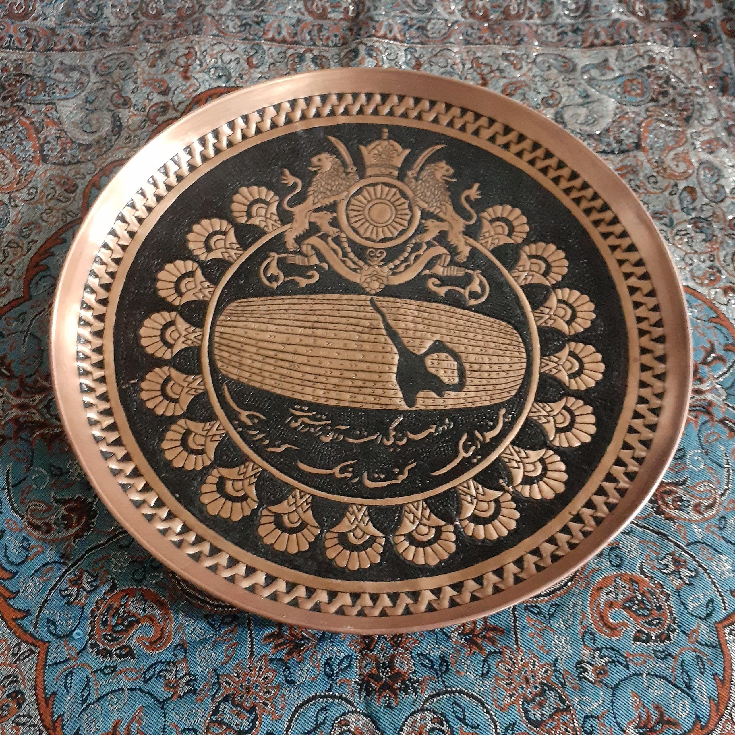 دیوار کوب مسی کورش کبیر