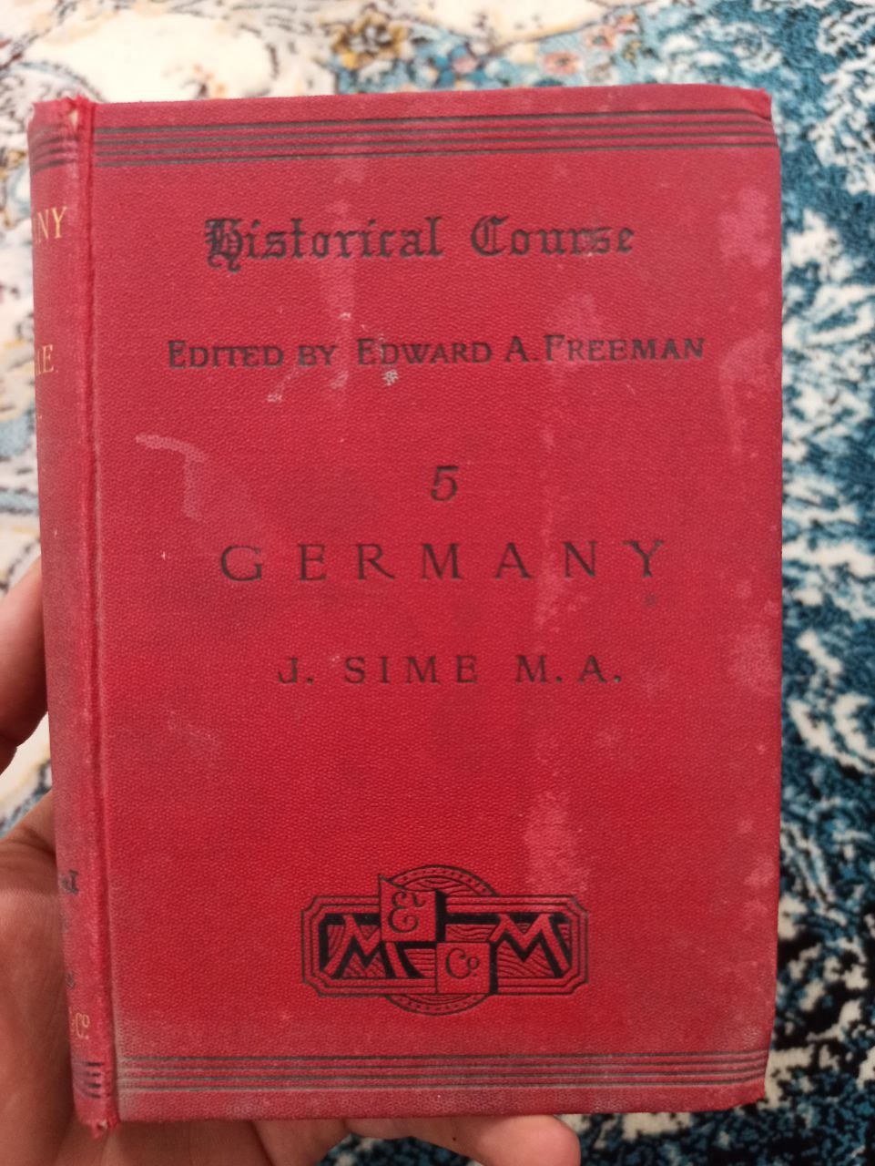 تاریخ آلمان 127 ساله (چاپ 1898)