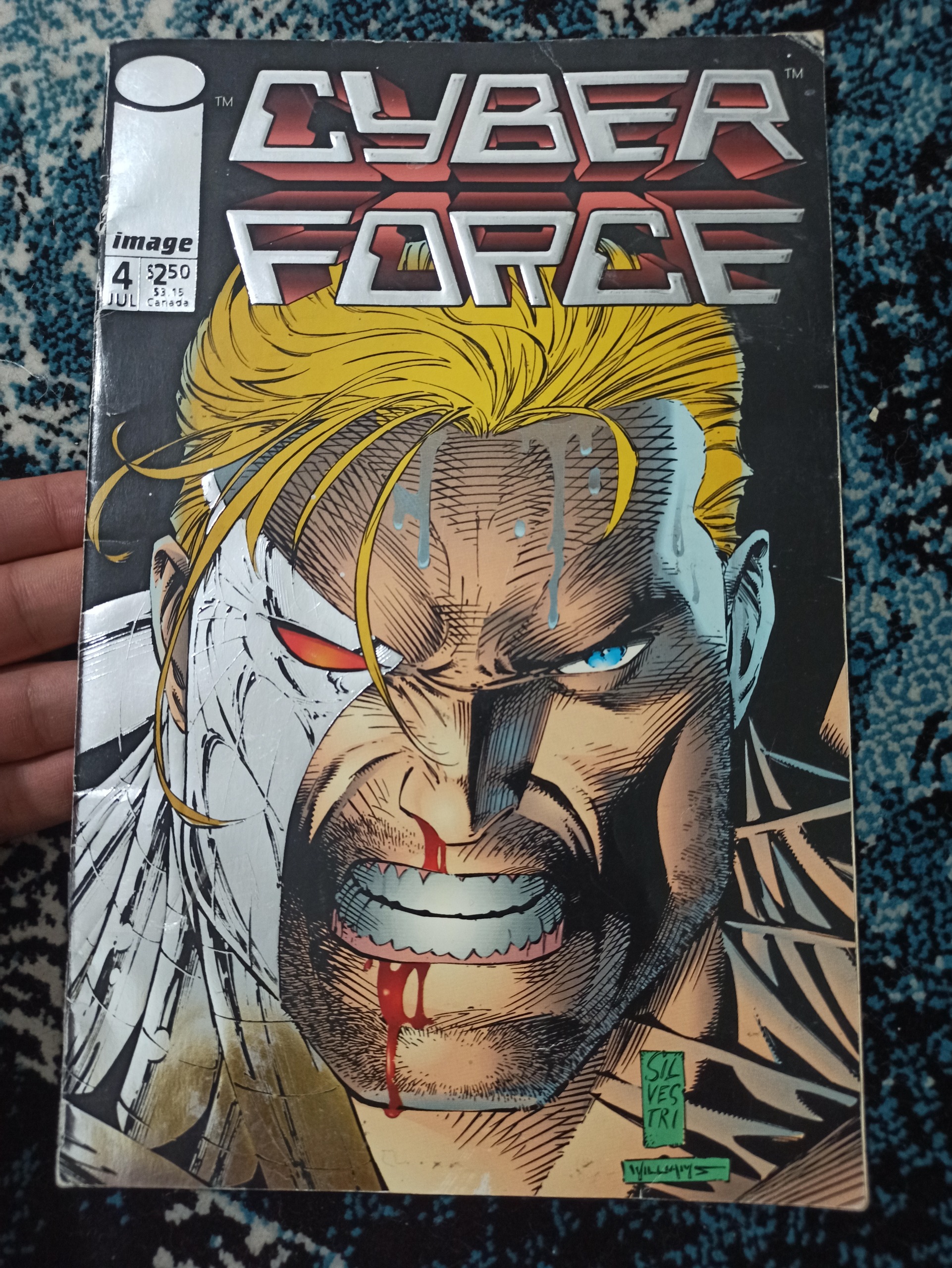 Cyber force کمیک اصل سایبر فورس چاپ 1993