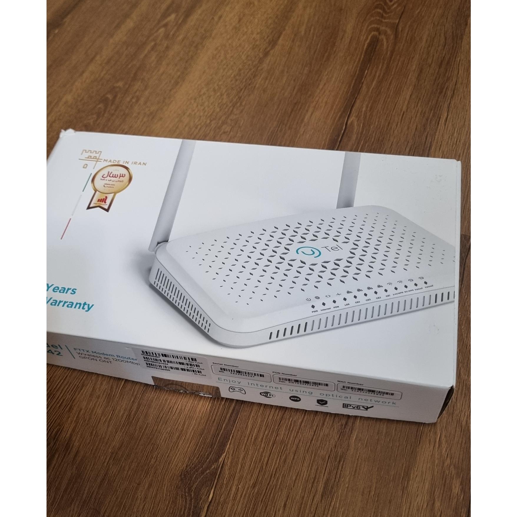 مودم فیبر نوری g442 یوتل