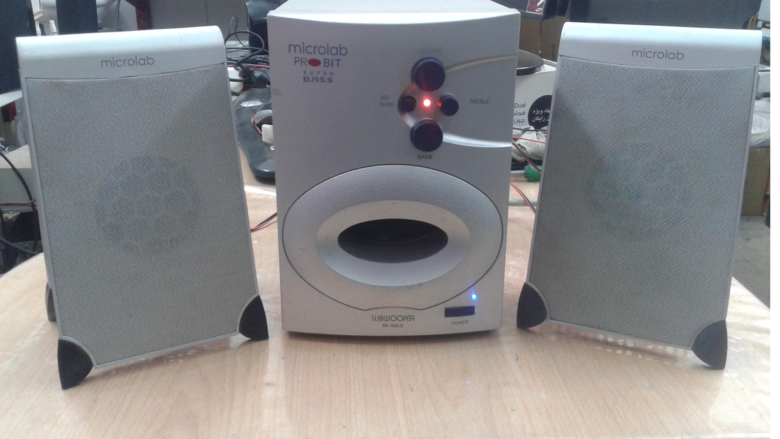 اسپیکر سه تکه میکرولب