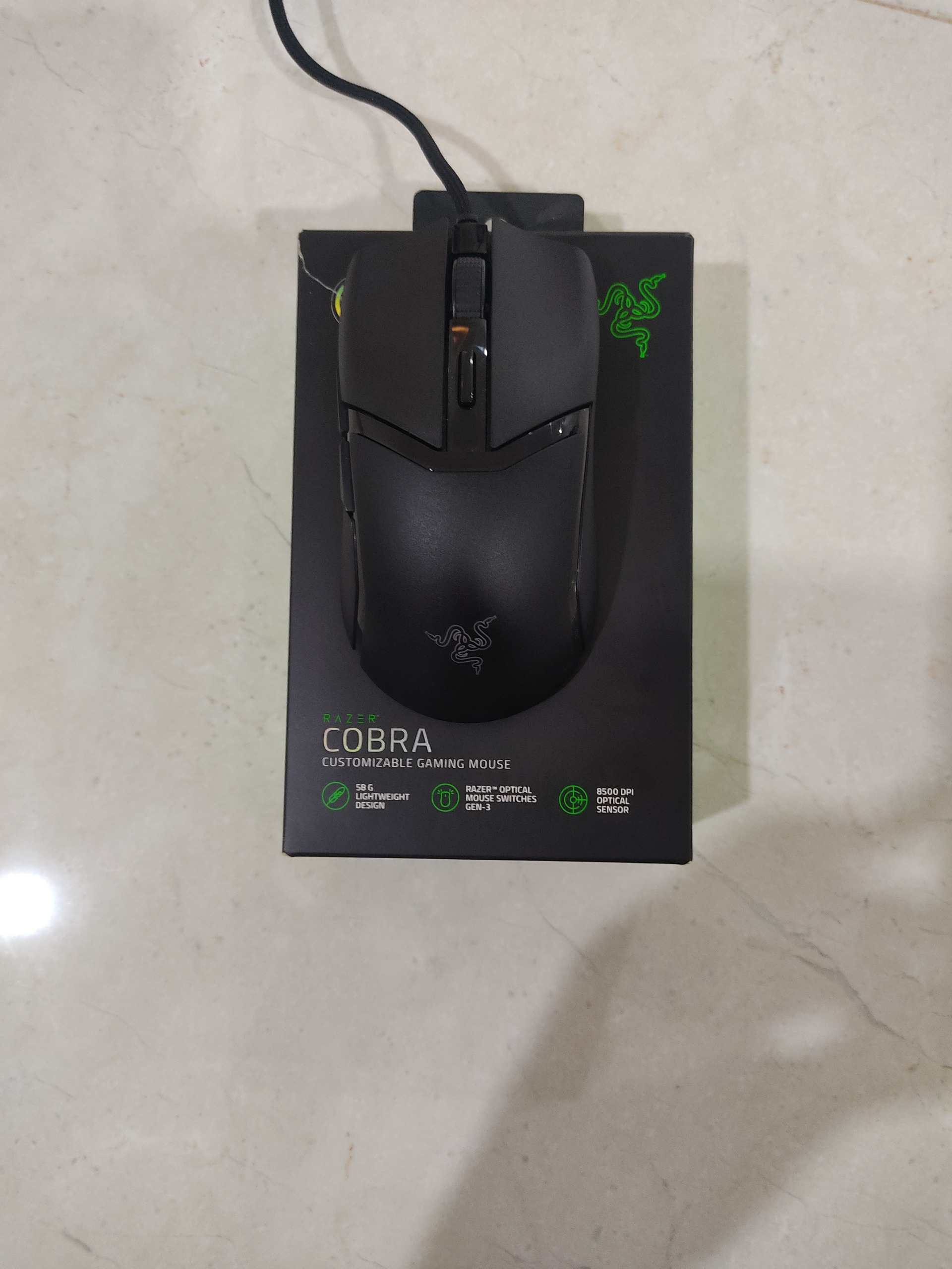 موس razer cora
