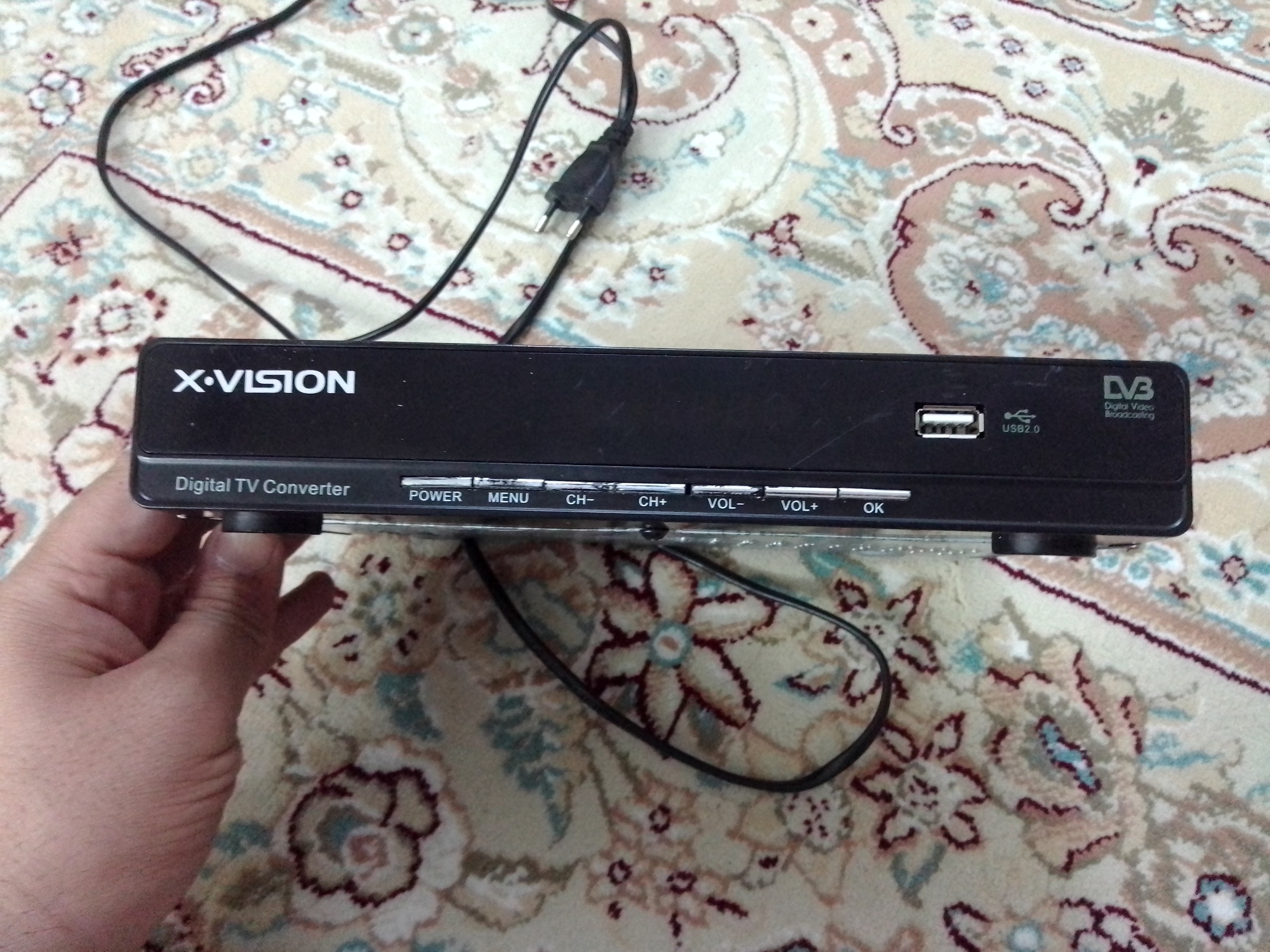 گیرنده دیجیتال قدیمی ایکس ویژن معیوب