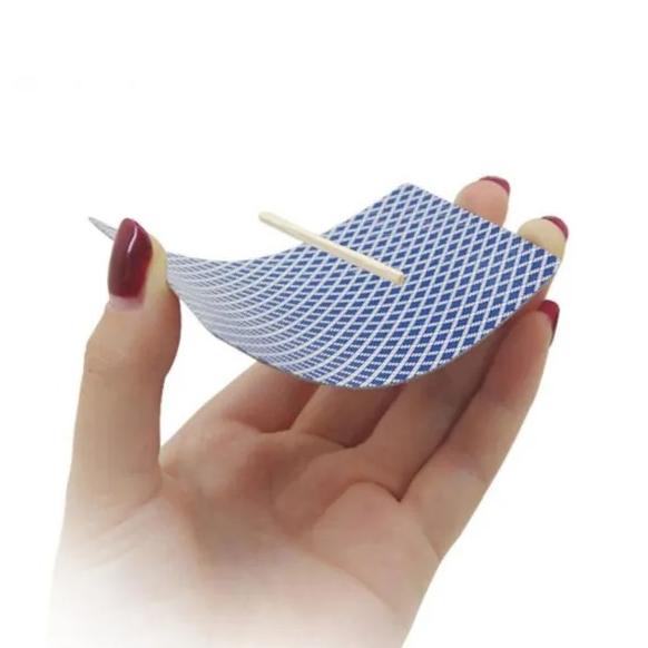 ابزار شعبده بازی پرواز چوب کبریت روی کارت