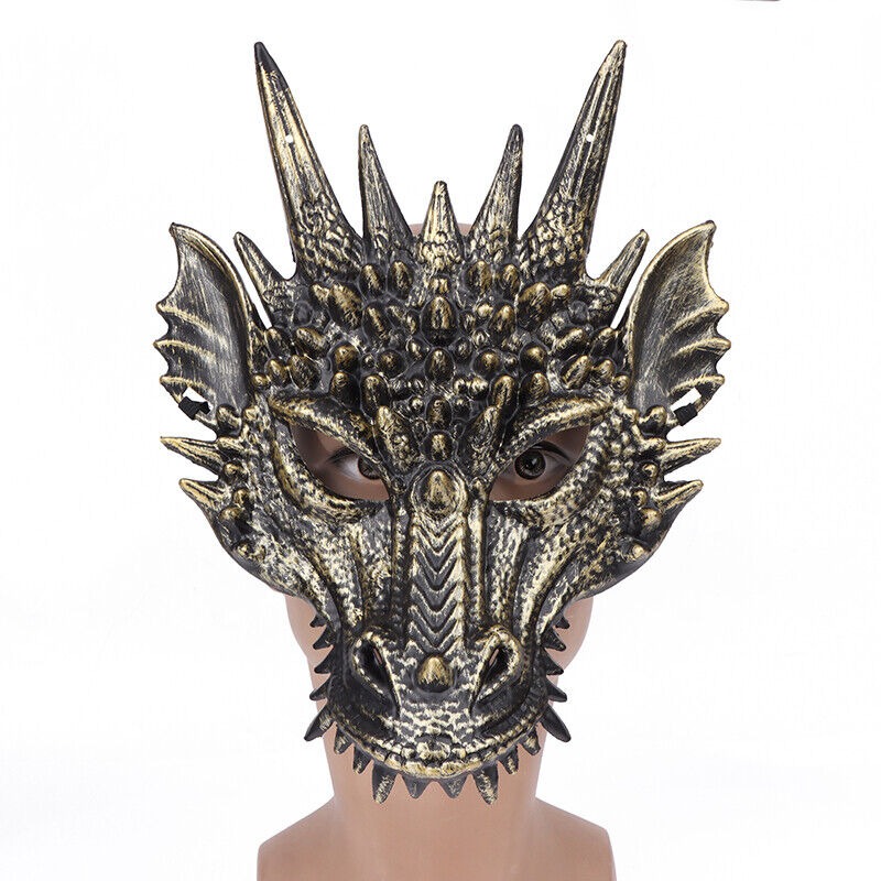 ماسک ترسناک اژدها ایفای نقش