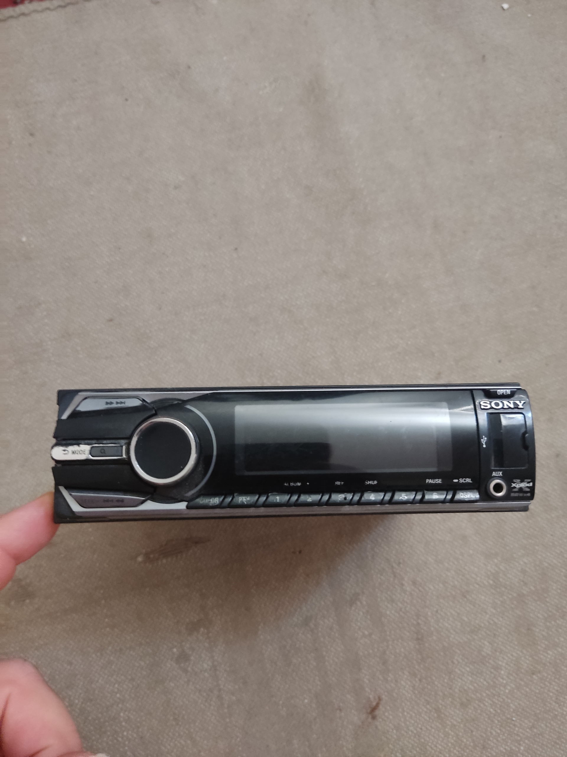 پخش سونی cdx-gt700ui