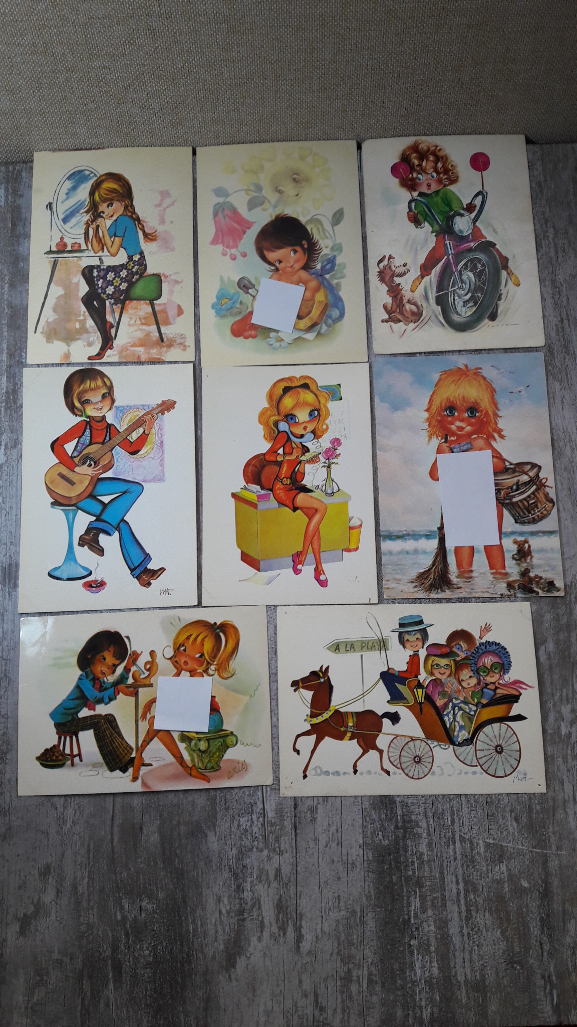 کارت پستال فانتزی 8 عدد