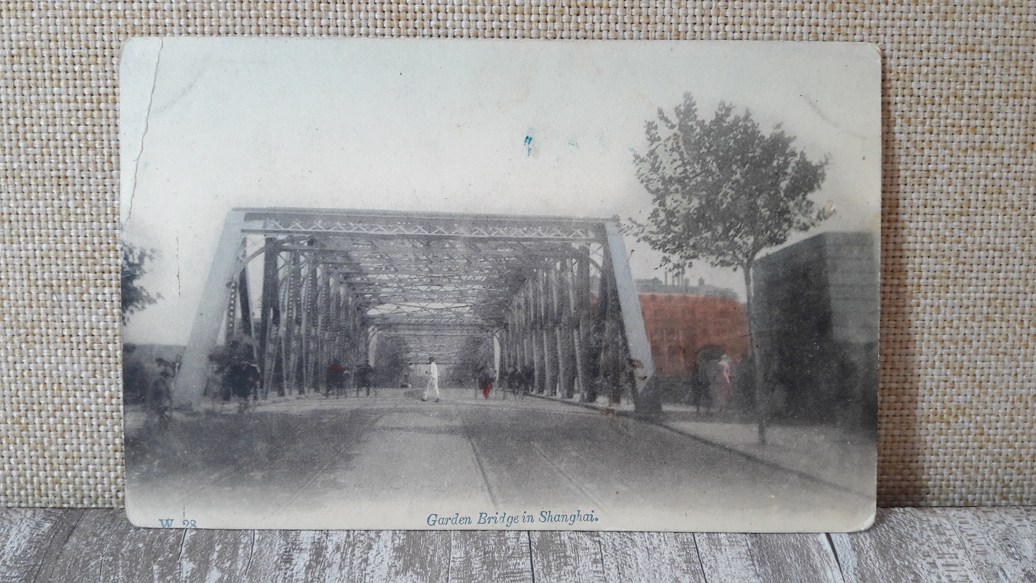 کارت پستال شانگهای چین تقدیمی 1916