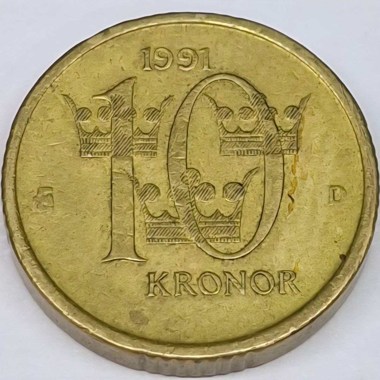 سکه 10 کرون سوئد
