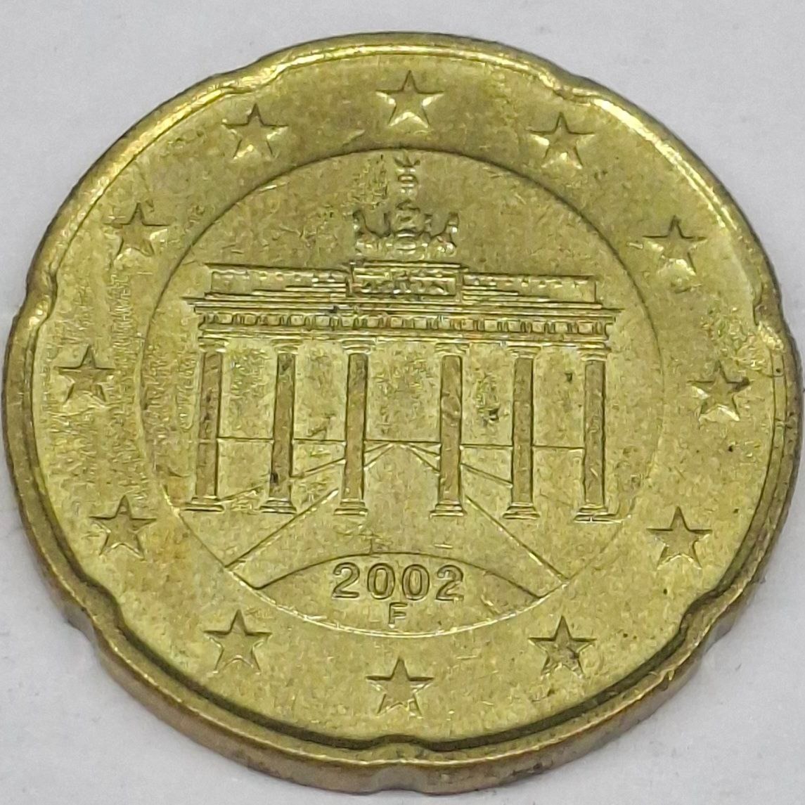 سکه 20 یورو سنت آلمان