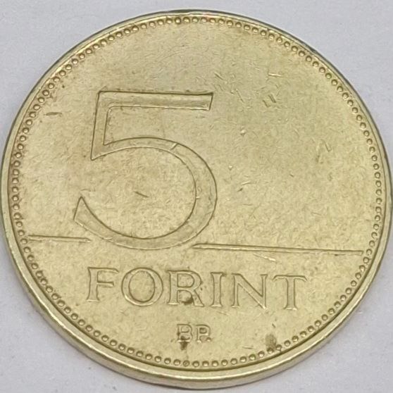 سکه 5 فورینت مجارستان