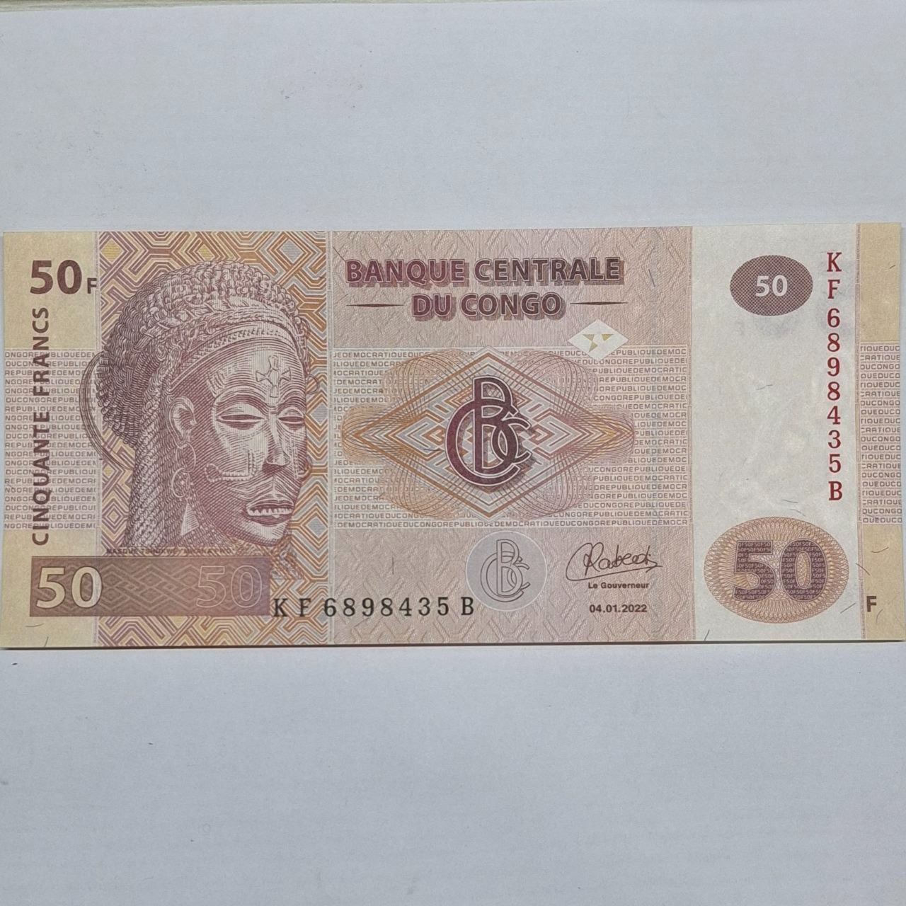 اسکناس 50 فرانک کنگو