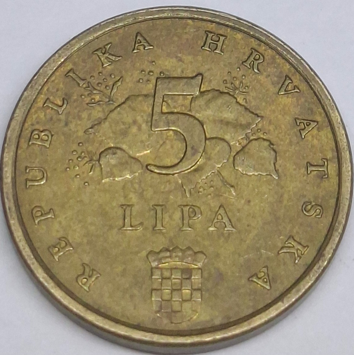 سکه 5 لیپا کرواسی