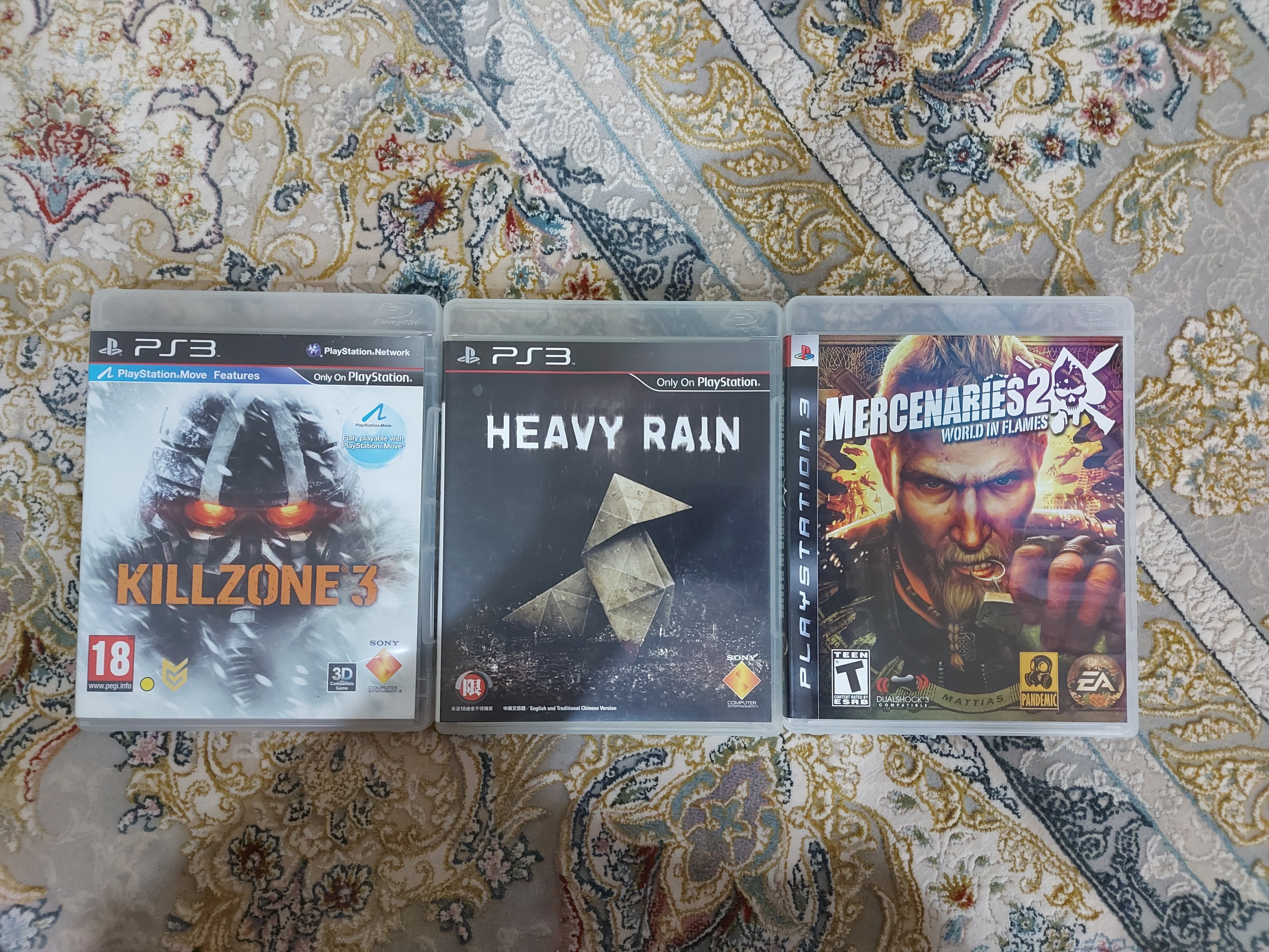 3عنوان بازی ps3 خیلی تمیز