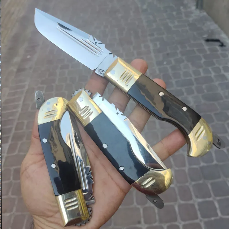 چاقوی دنده ای آهن بُر 23 سانتی اصل زنجان چاقو