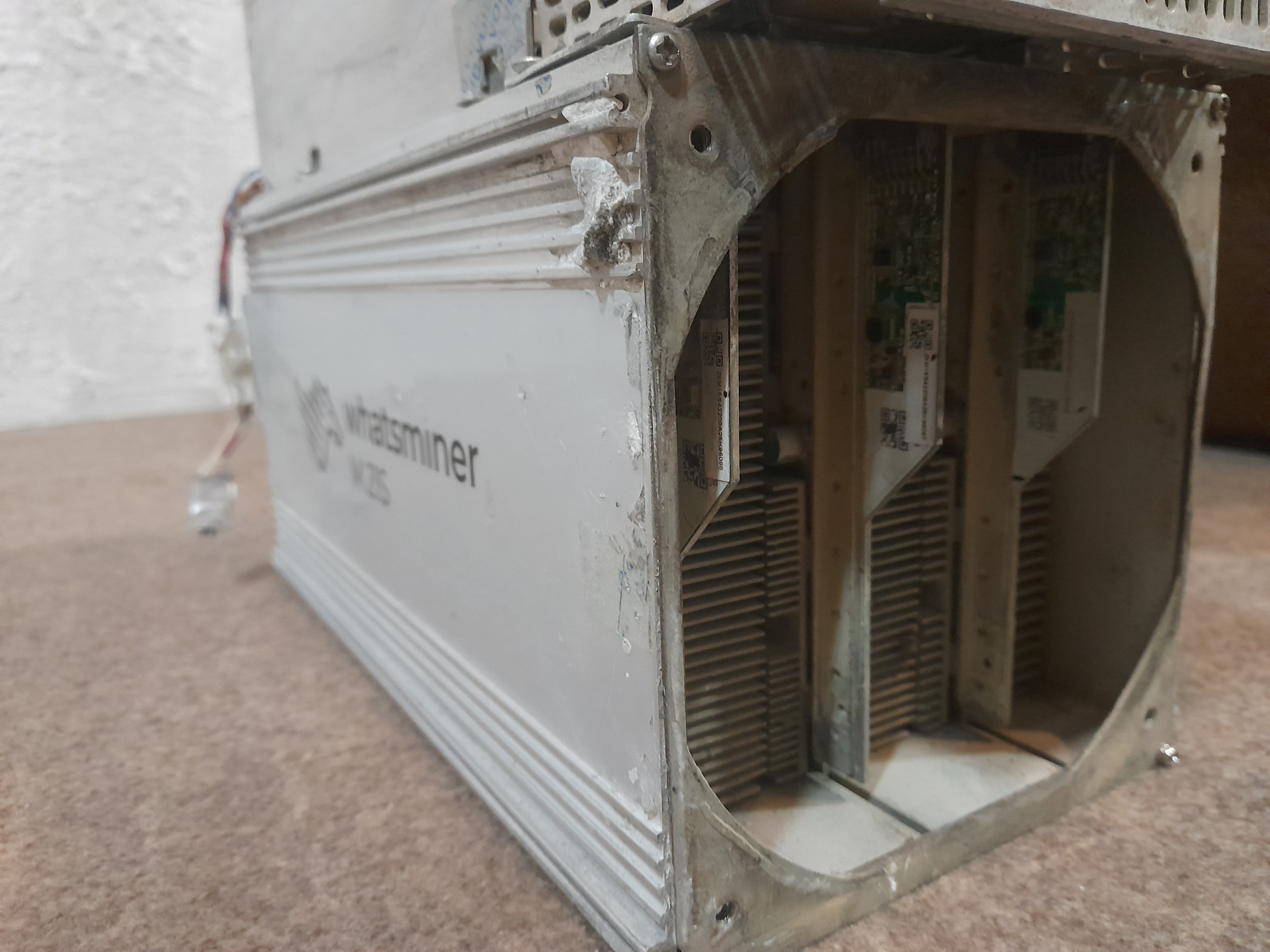 ماینر m21s 58 تراهش