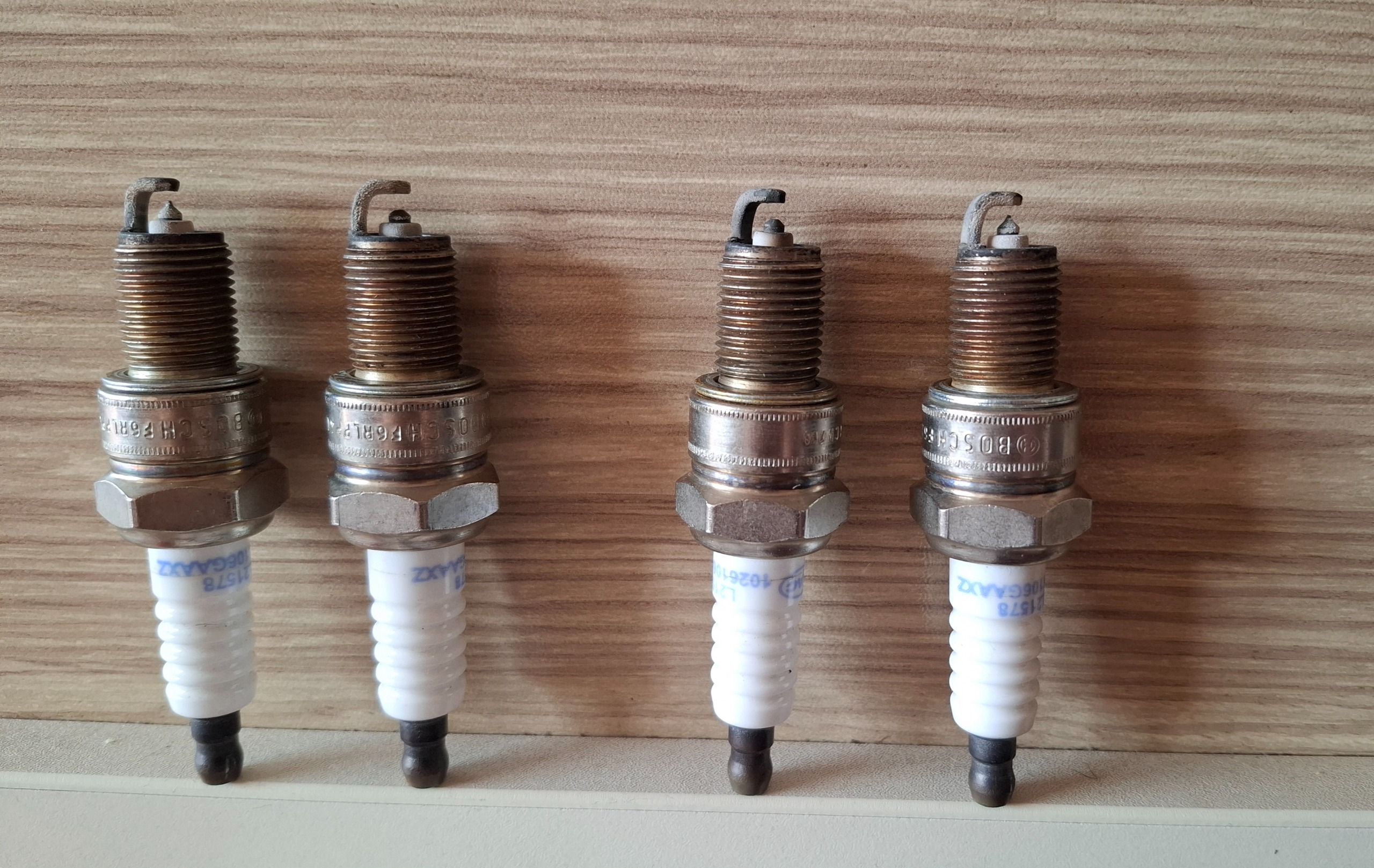 چهار عدد شمع خودرو جک اس پنج، سالم