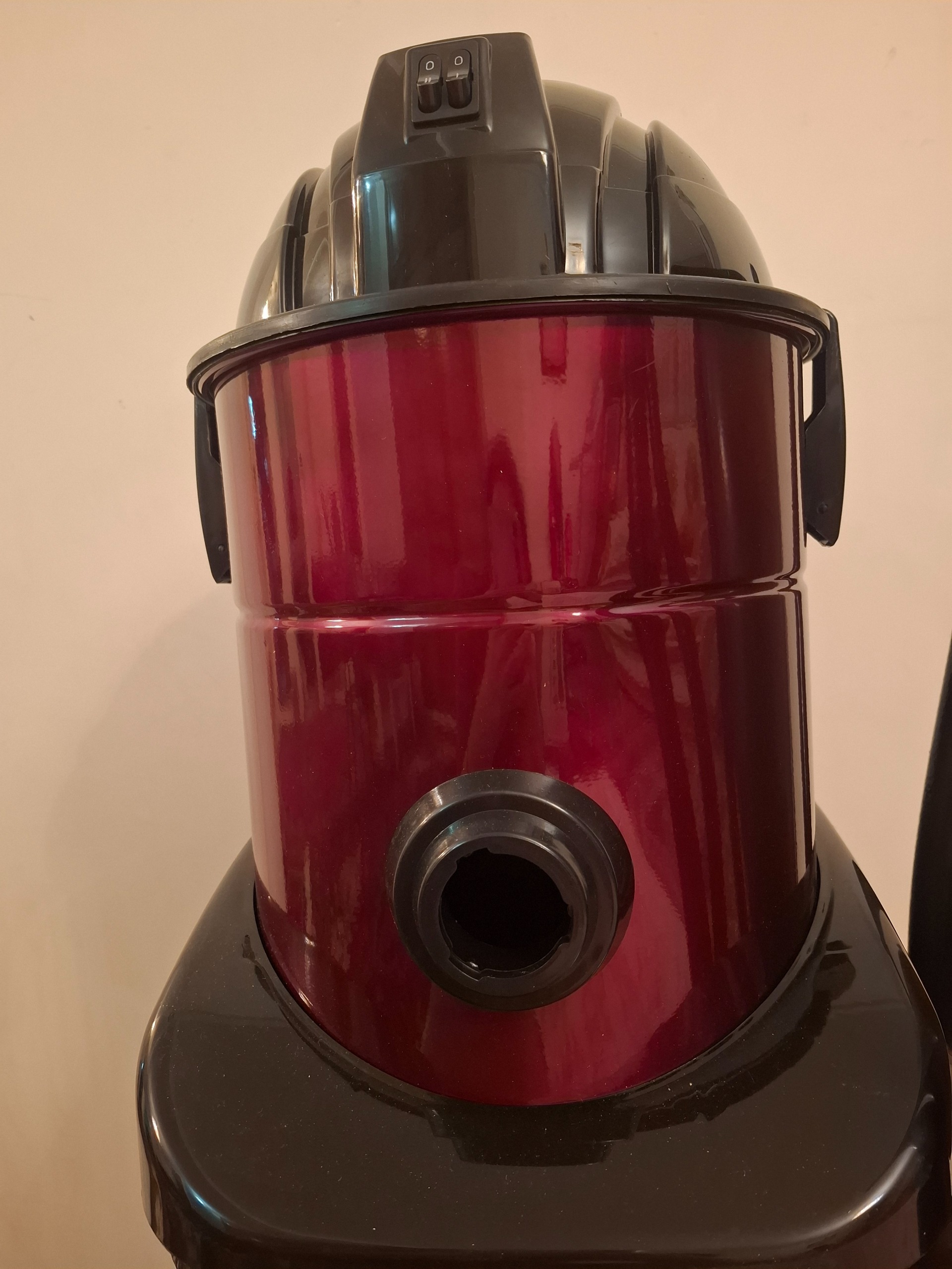 جاروبرقی سطلی وارمی رنگ زرشکی 3200 وات