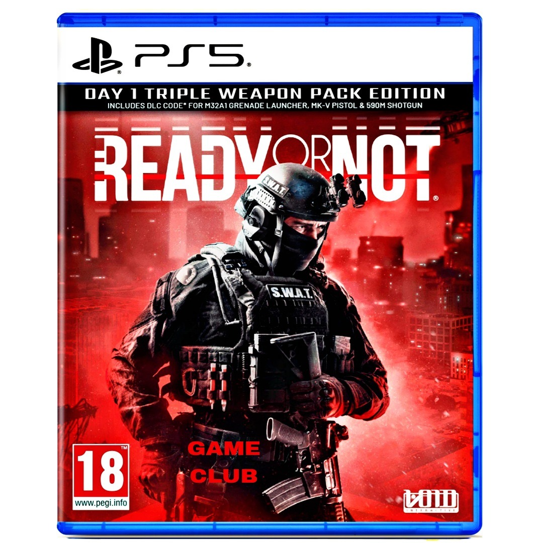 Ready Or Not Day One Edition PS5 آکبند