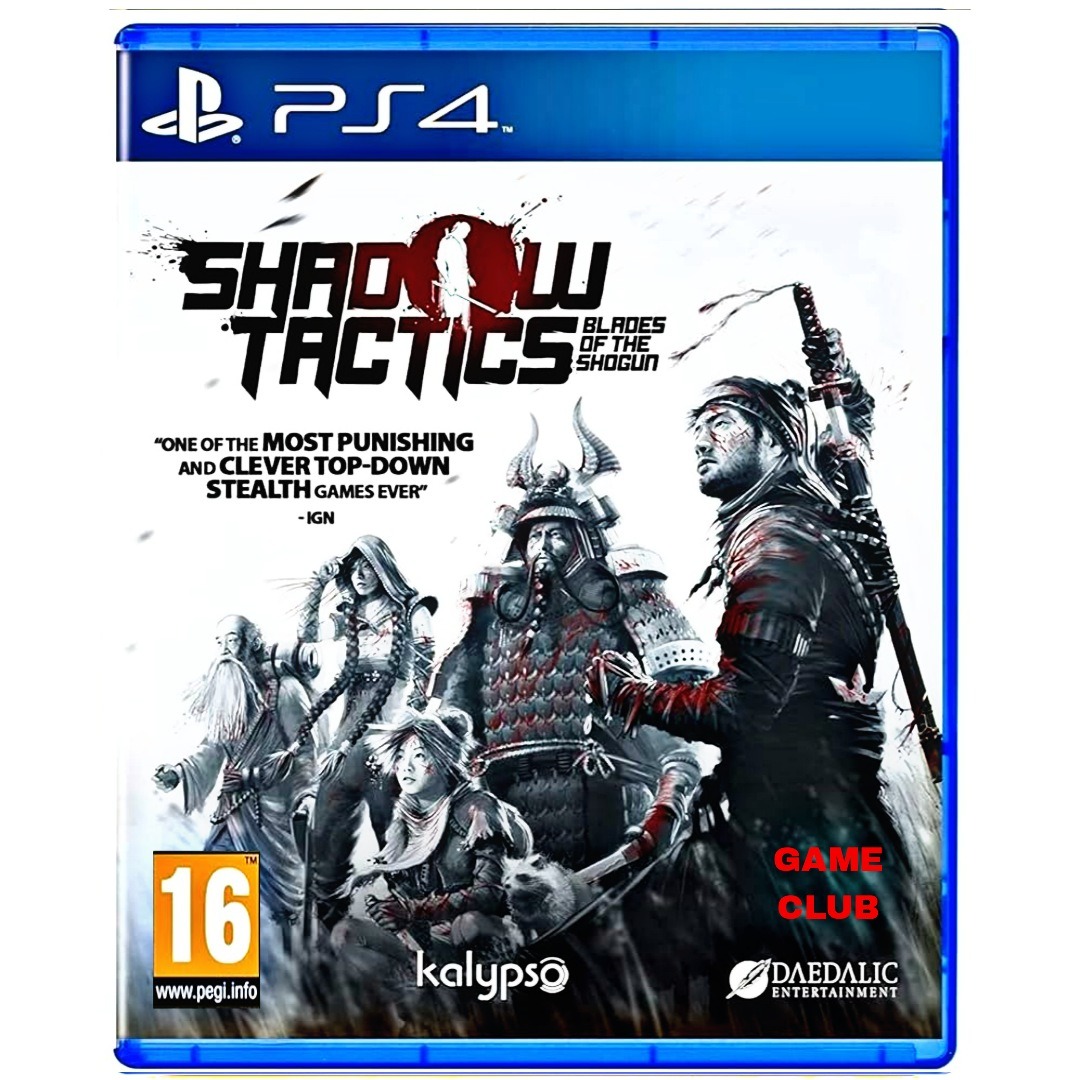 Shadow Tactics Blades of the Shogun Ps4 آکبند