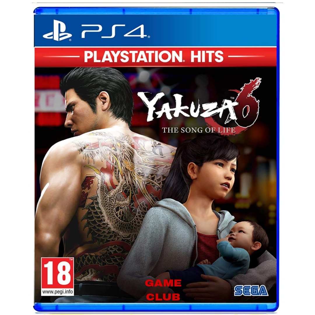 Yakuza 6 the Song of Life Ps4 آکبند