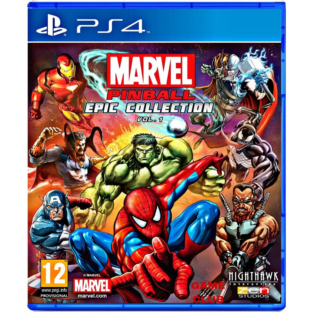 Marvel Pinball Epic Collection Ps4