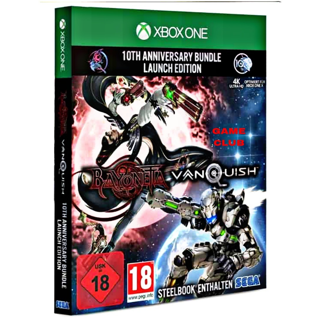 Bayonetta Vanquish 10th Anniversary Xbox One نو