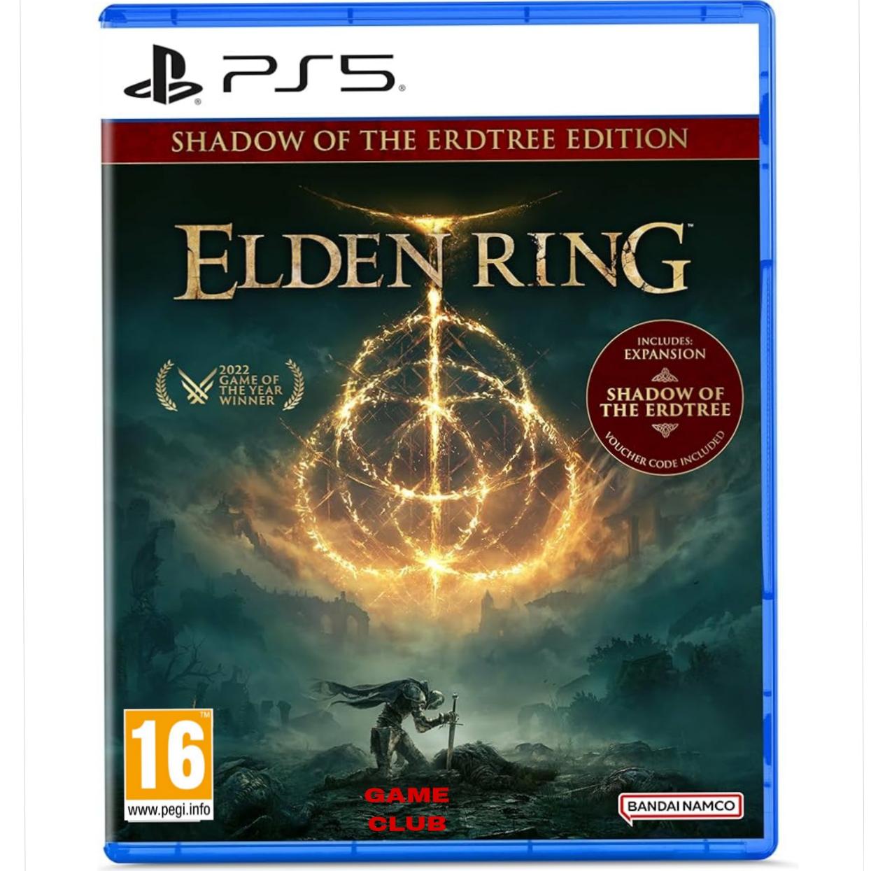 Elden Ring Shadow Of TheErdtree Edition PS5 آکبند