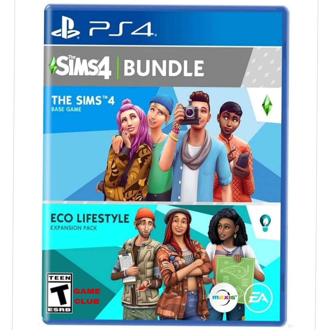 Sims 4 Bundle Ps4 آکبند ریجن آل