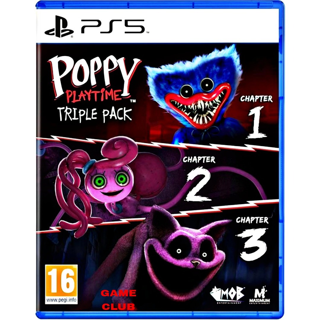 Poppy Playtime Triple Pack Ps5 آکبند