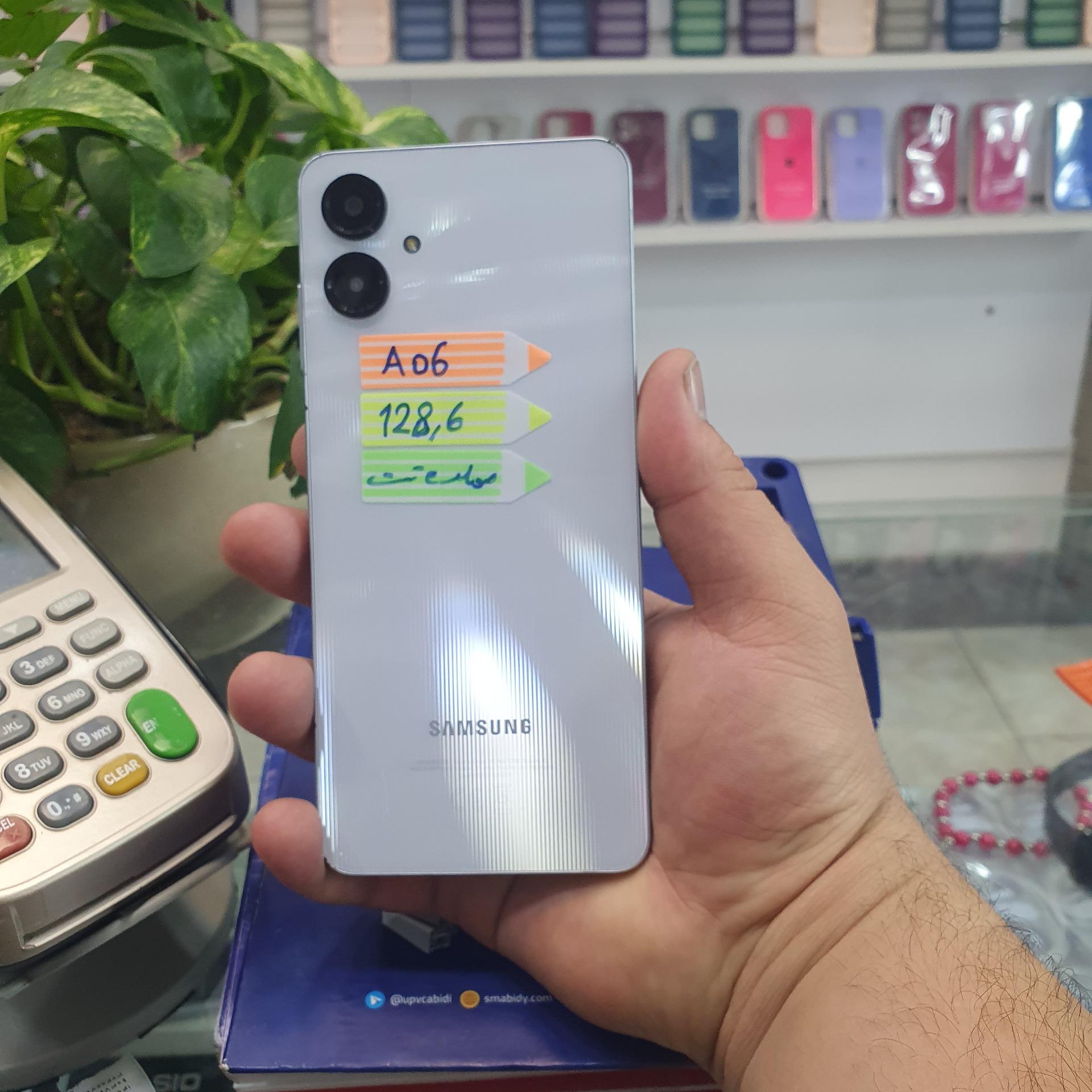 سامسونگ a06 128 رام 6
