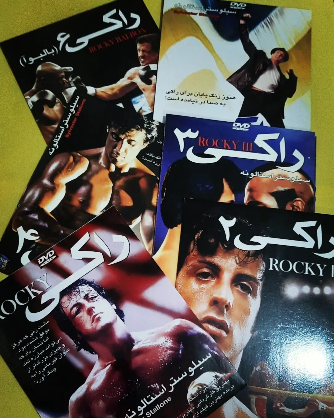 مجموعه فیلمهای راکی روی فلش 32 گیگ
