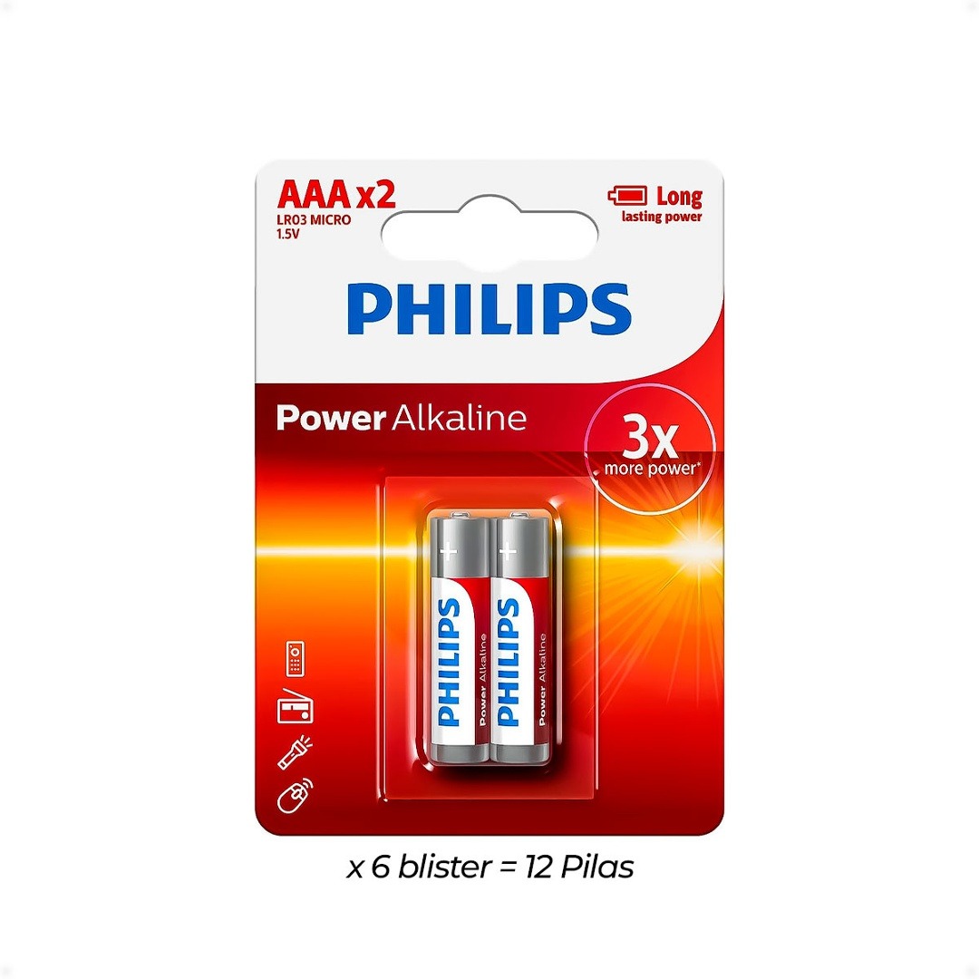 philips aaa-x2 باتری قلمی