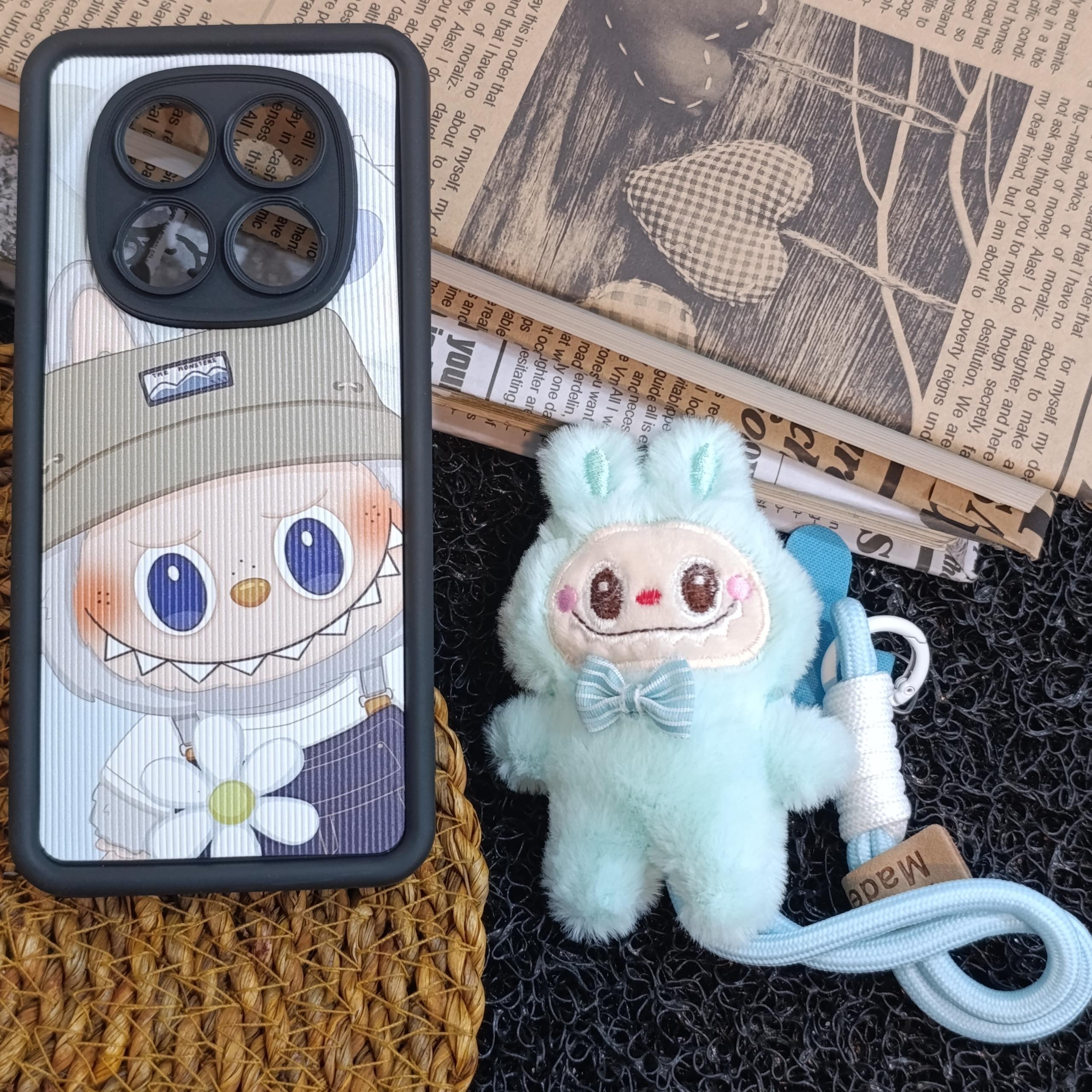 قاب کاور شیائومی not 14 pro همراه آویز عروسکی