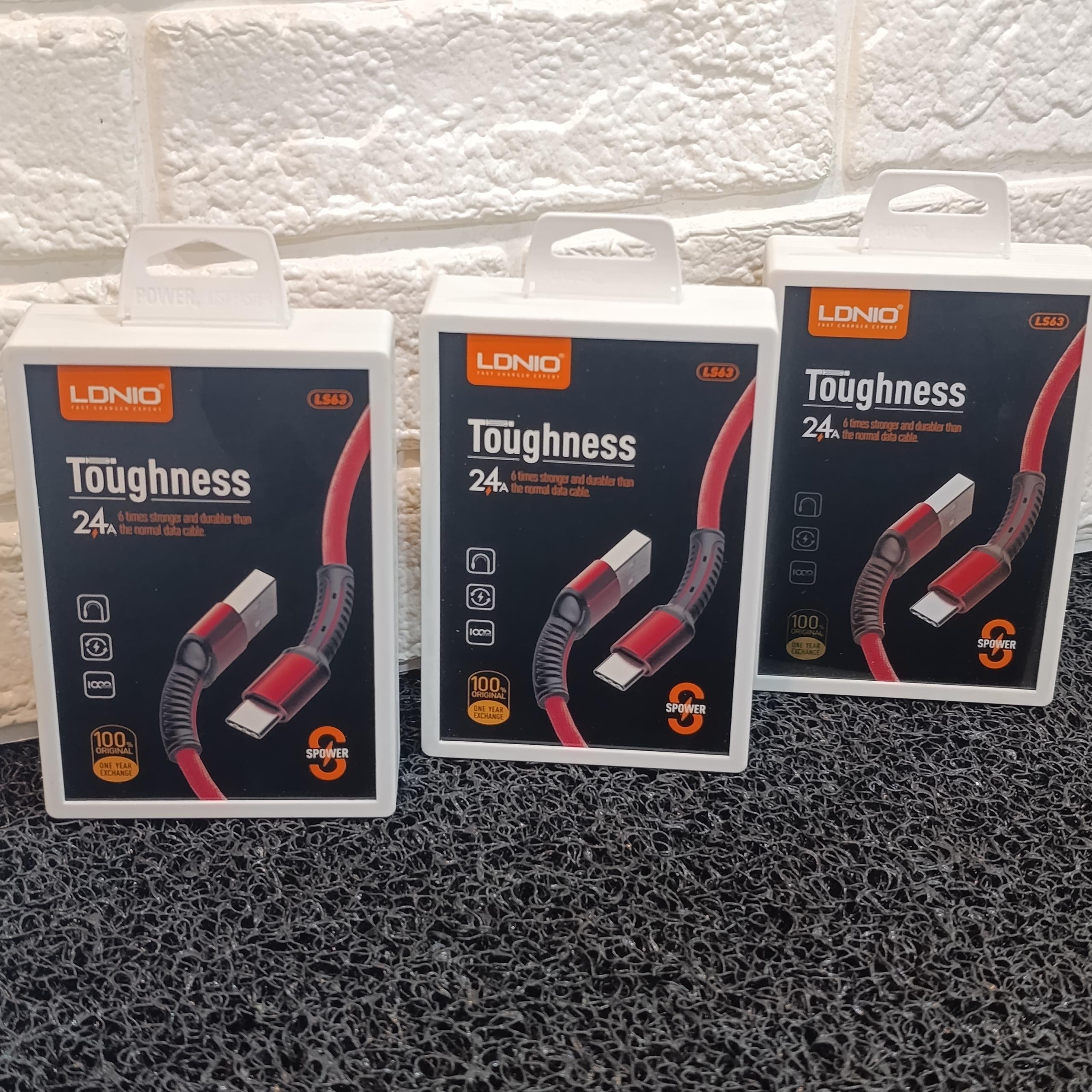 3 عدد کابل الدینیو کنفی تایپ سی 63(قیمت همکاران)