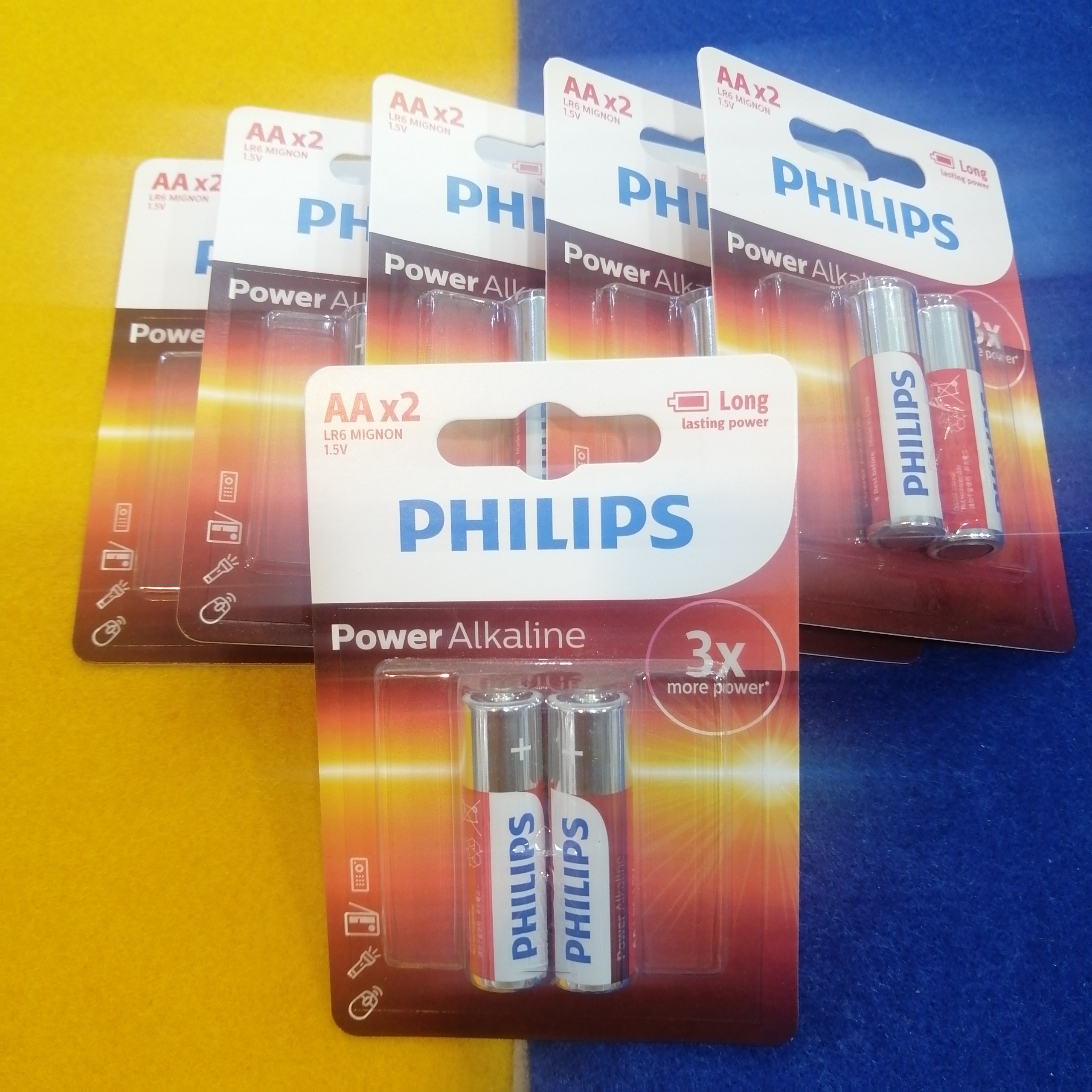 6 عدد باتری فلیپس قلمی فروش همکار