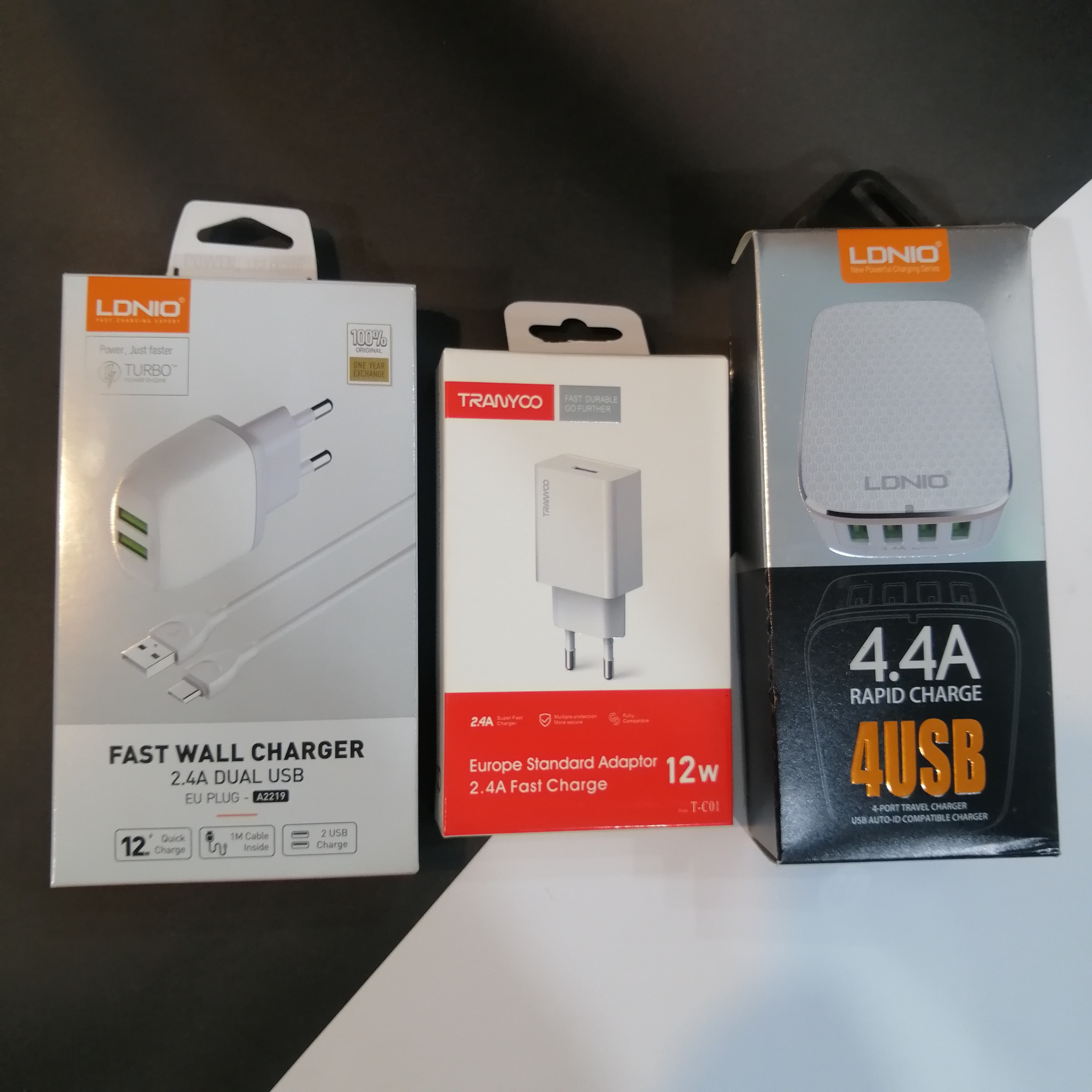 3 عدد شارژر اصلی الدینیو برای اندروید سبد 10