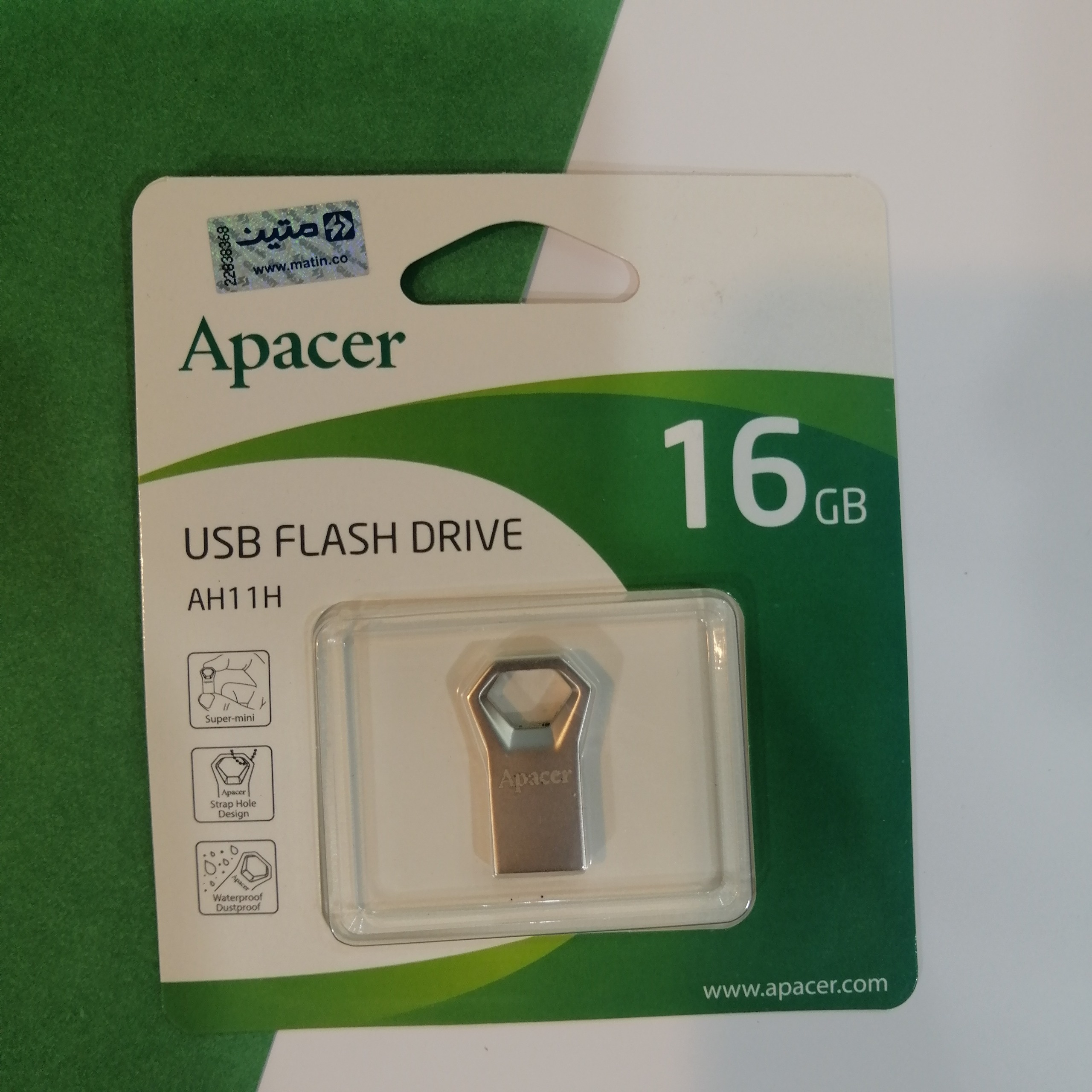 فلش مموری اپیسر 16 گیگ متین گارانتی