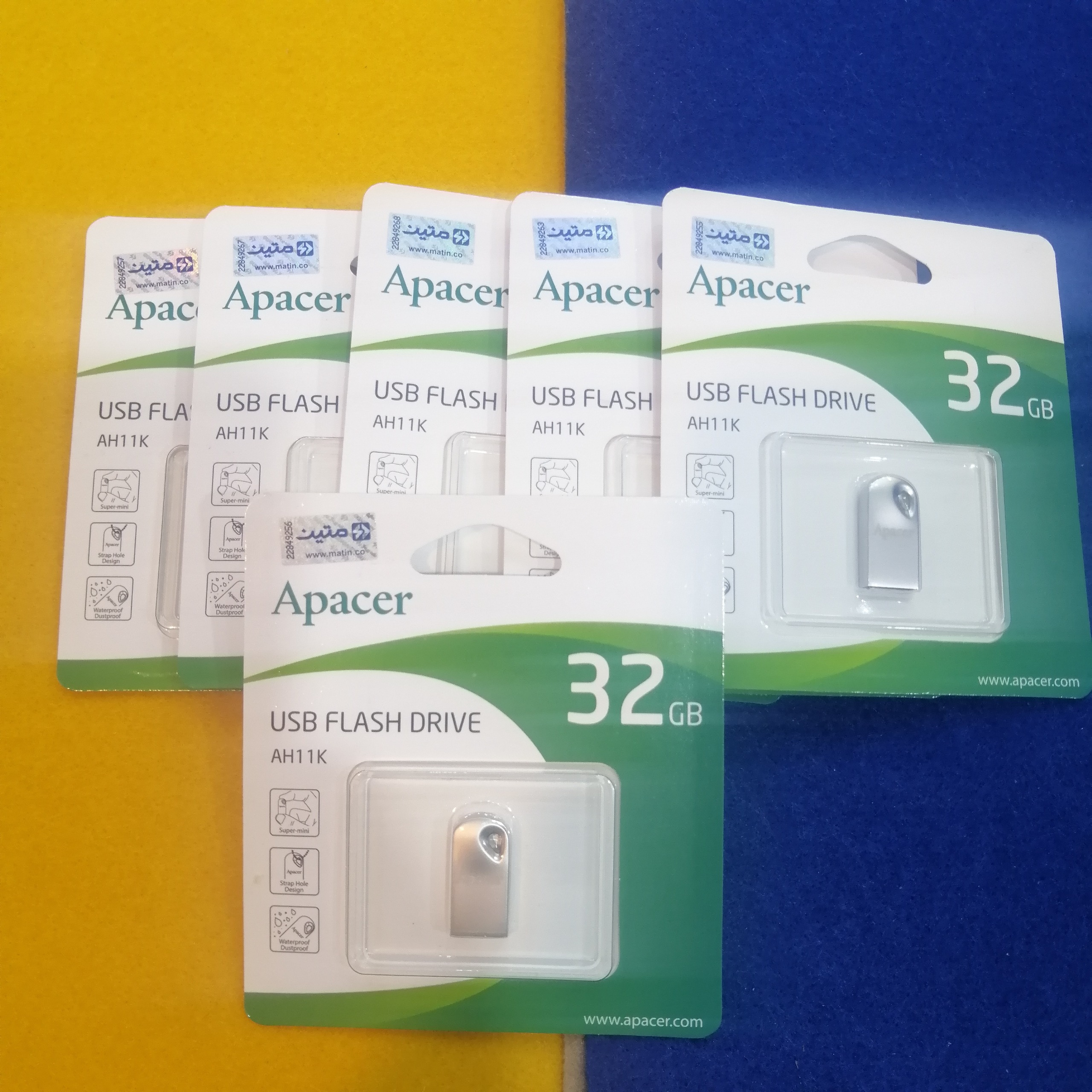 6 عدد فلش 32 اپیسیر گارانتی شرکتی قیمت همکار