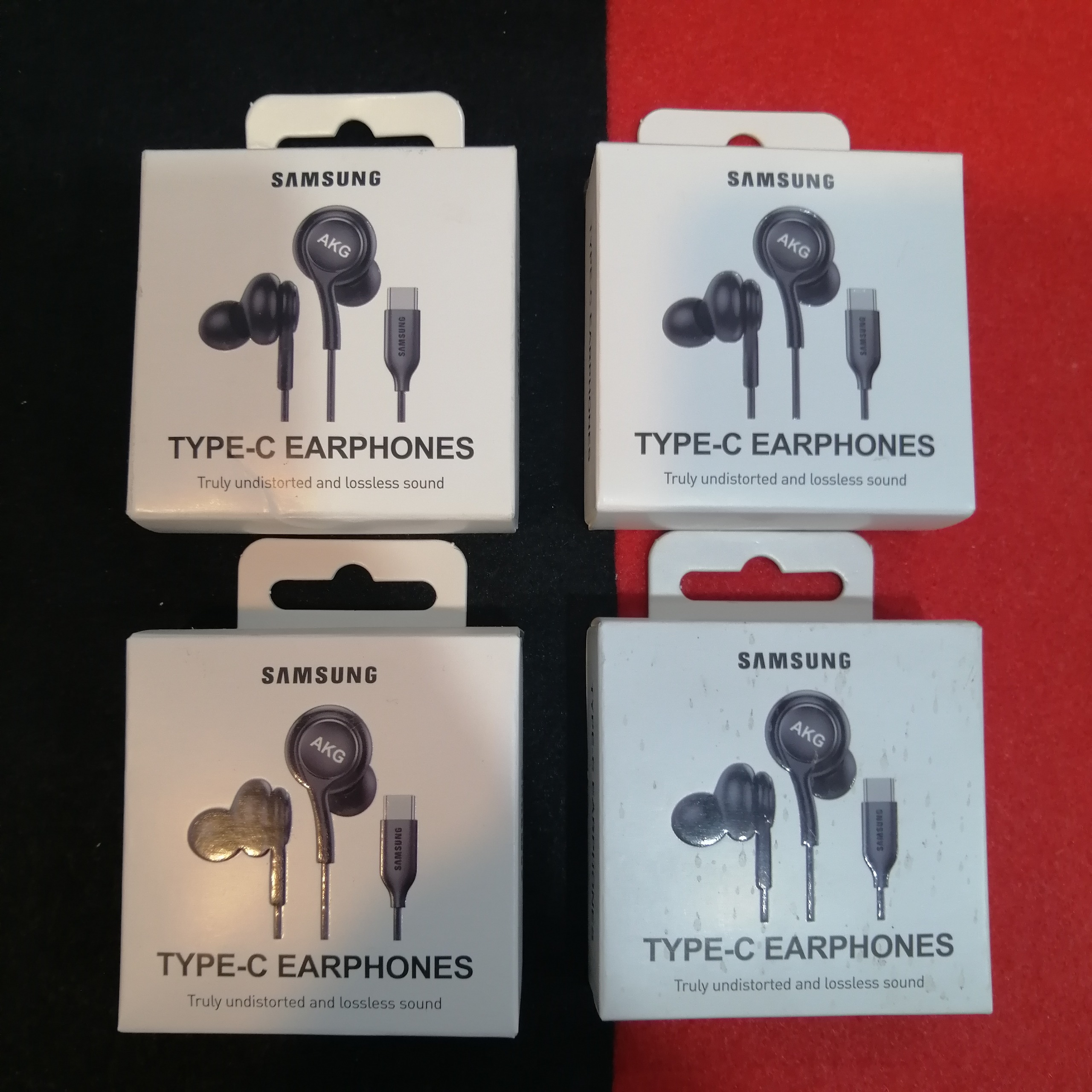 4 عدد هندزفری تایپ سی فروش همکار