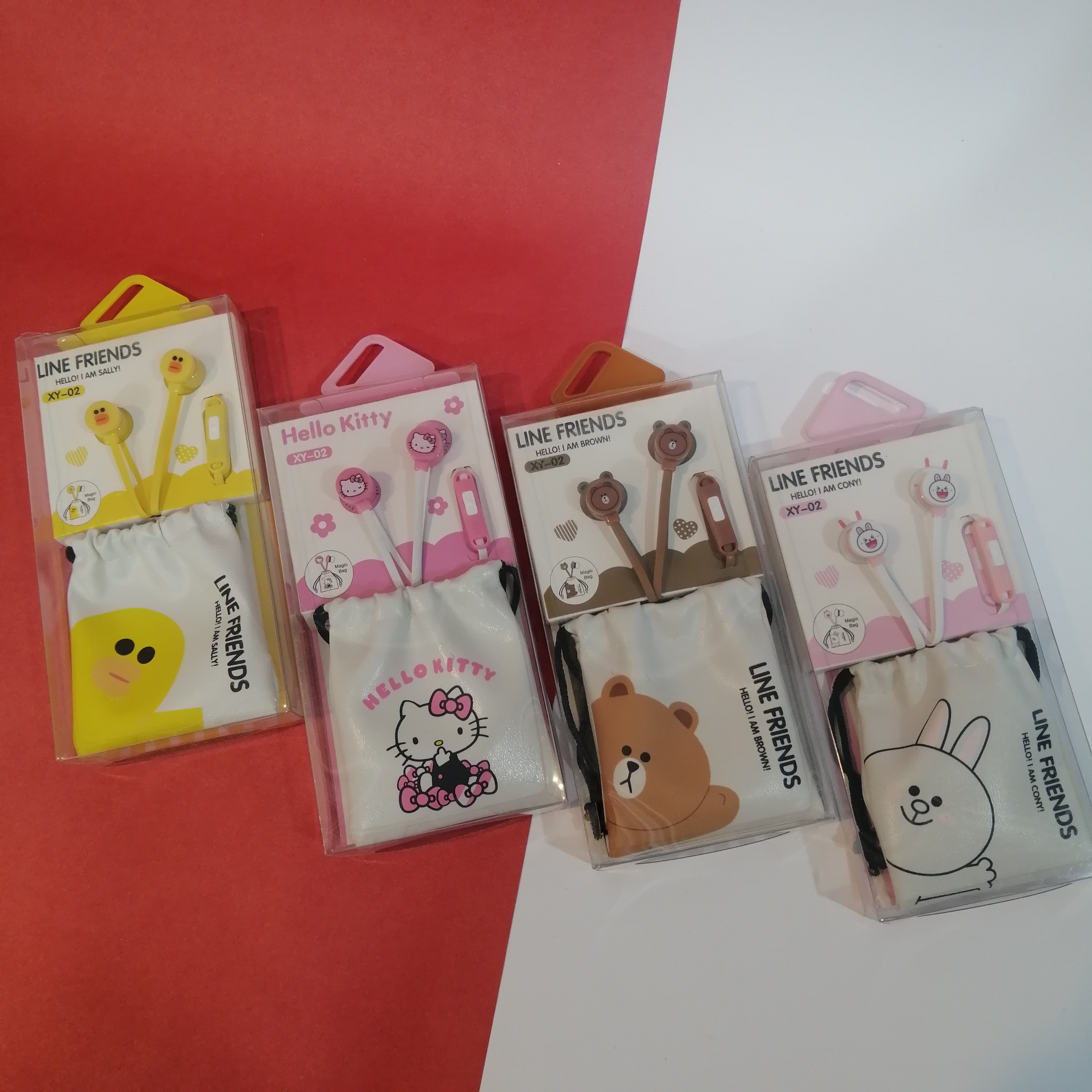 4 عدد هندزفری عروسکی ویژه همکاران