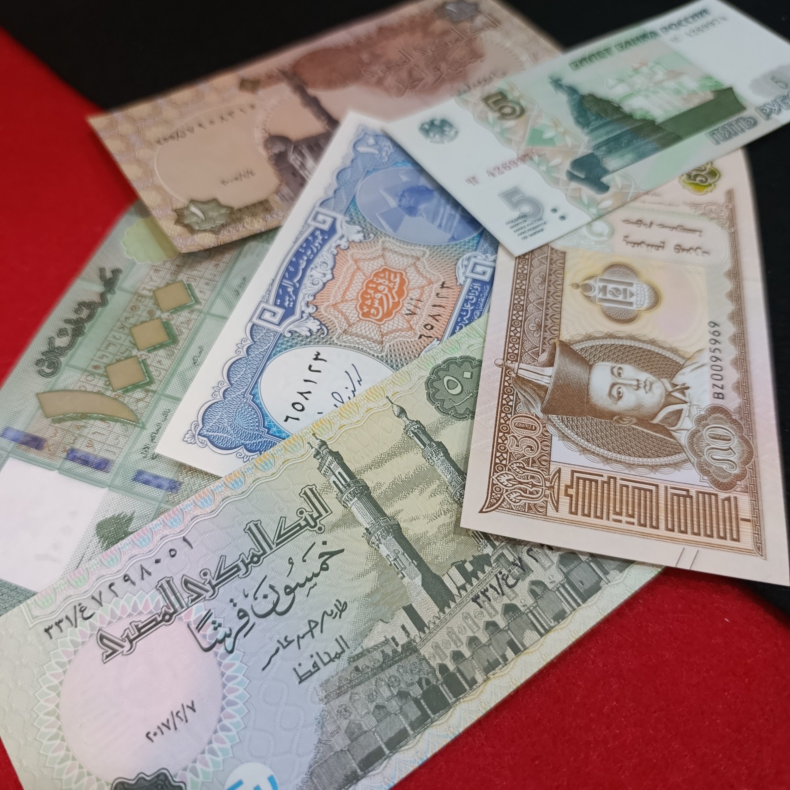 6 عدد اسکناس کلکسیونی نایاب سوپربانکی 10190