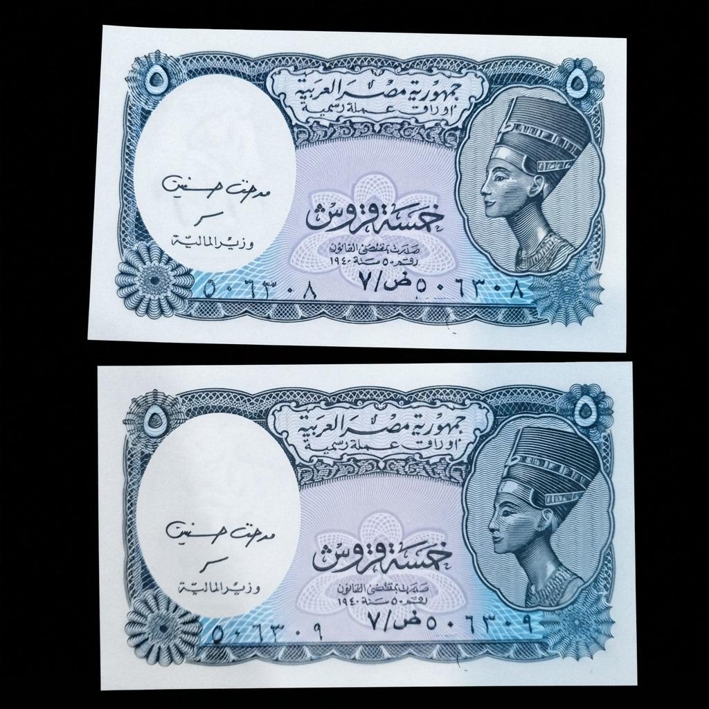 جفت 5 قروش مصر سوپربانکی